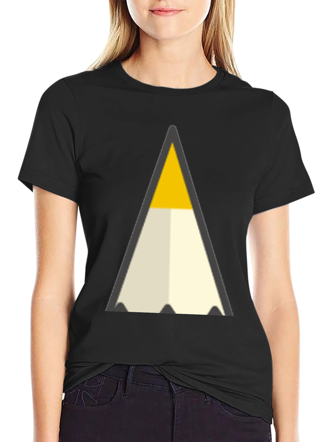Geometric Candy Corn T-Shirt