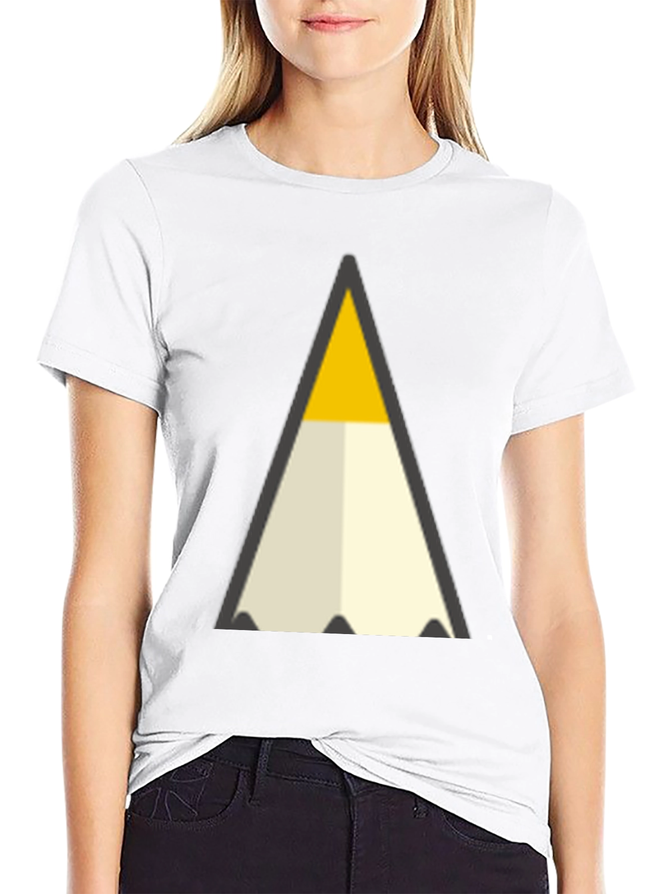 Geometric Candy Corn T-Shirt