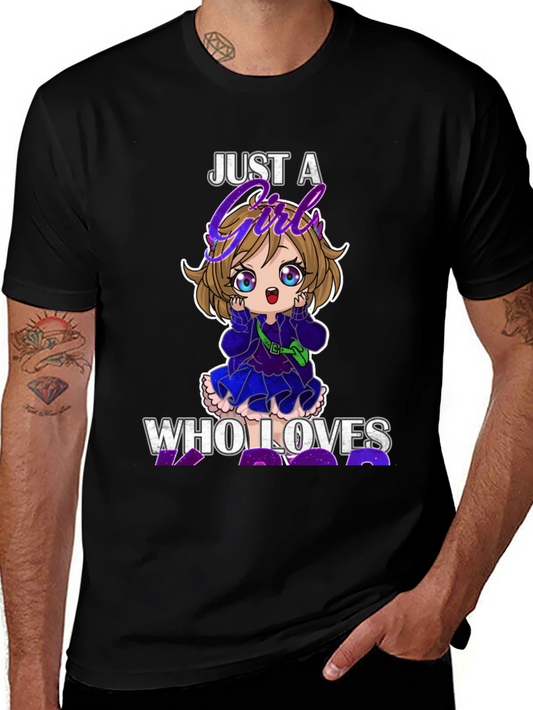 Just A Girl Who Loves Anime T-Shirt