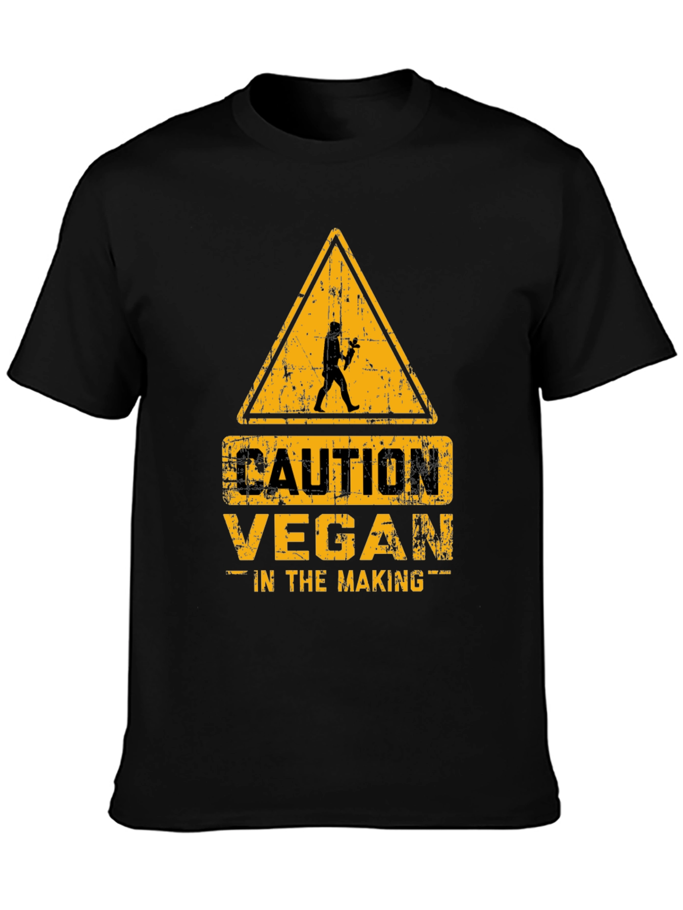 Caution Vegan in the Making - Funny T-Shirt