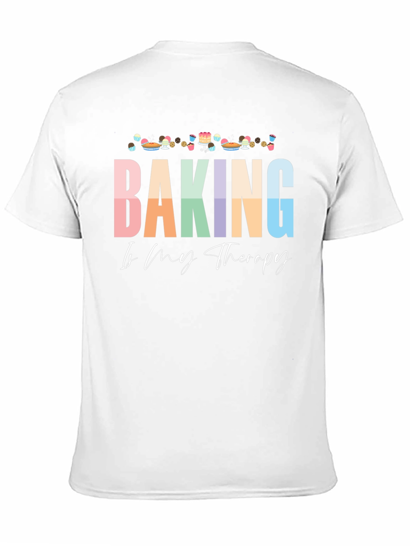 Baking is My Therapy Graphic Tee