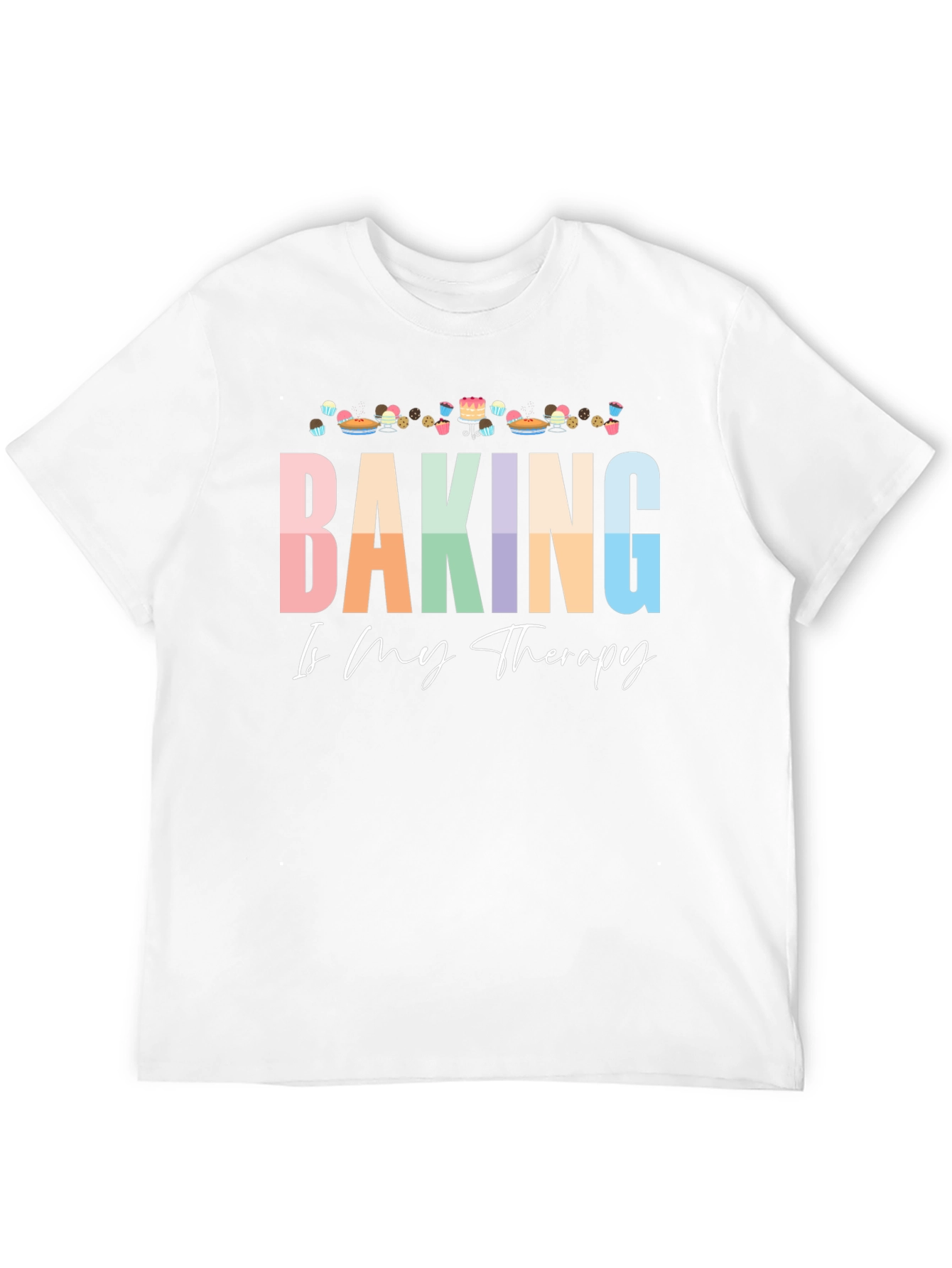 Baking is My Therapy Graphic Tee