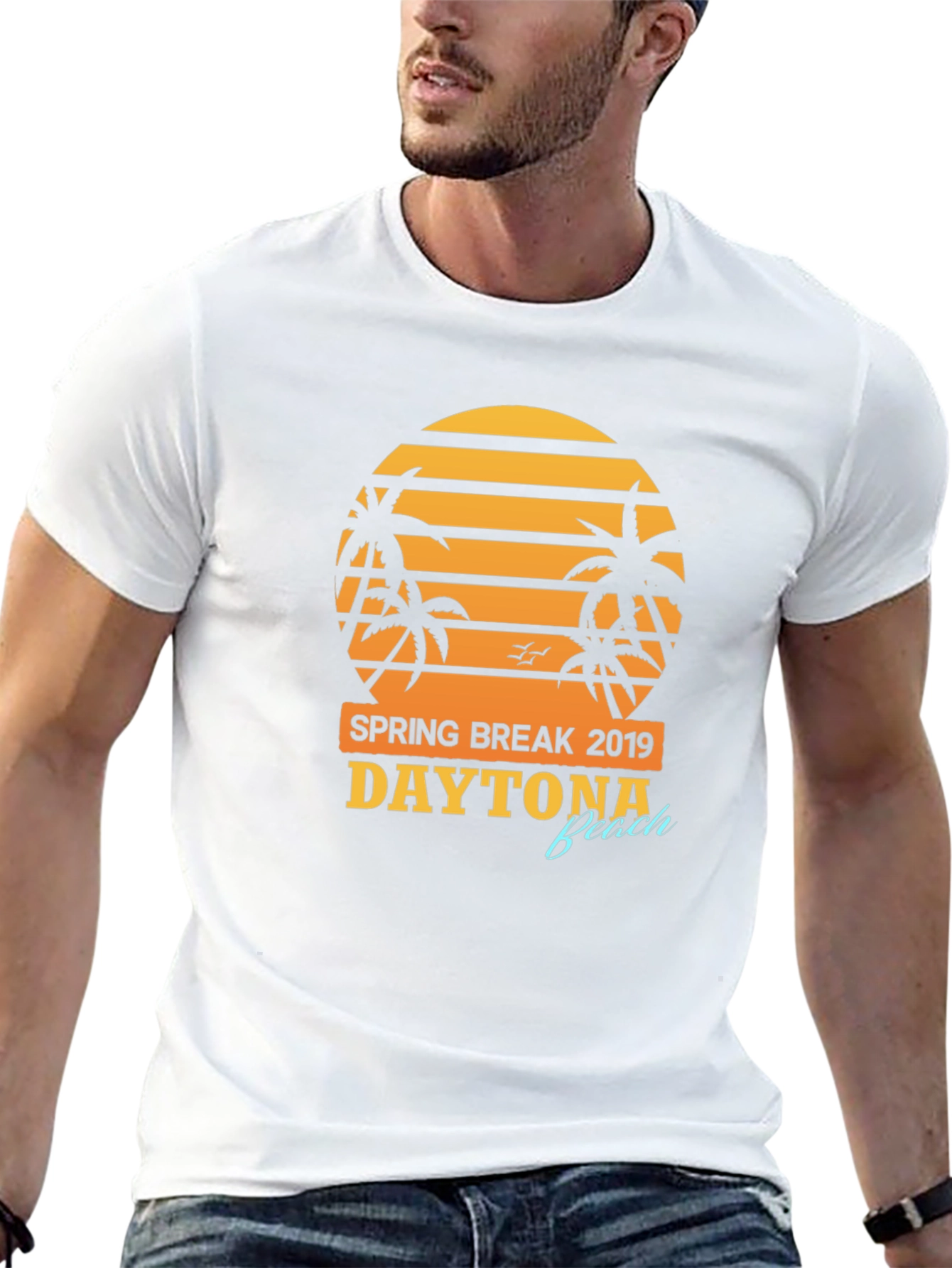 Spring Break 2019 Daytona Beach Black T-Shirt