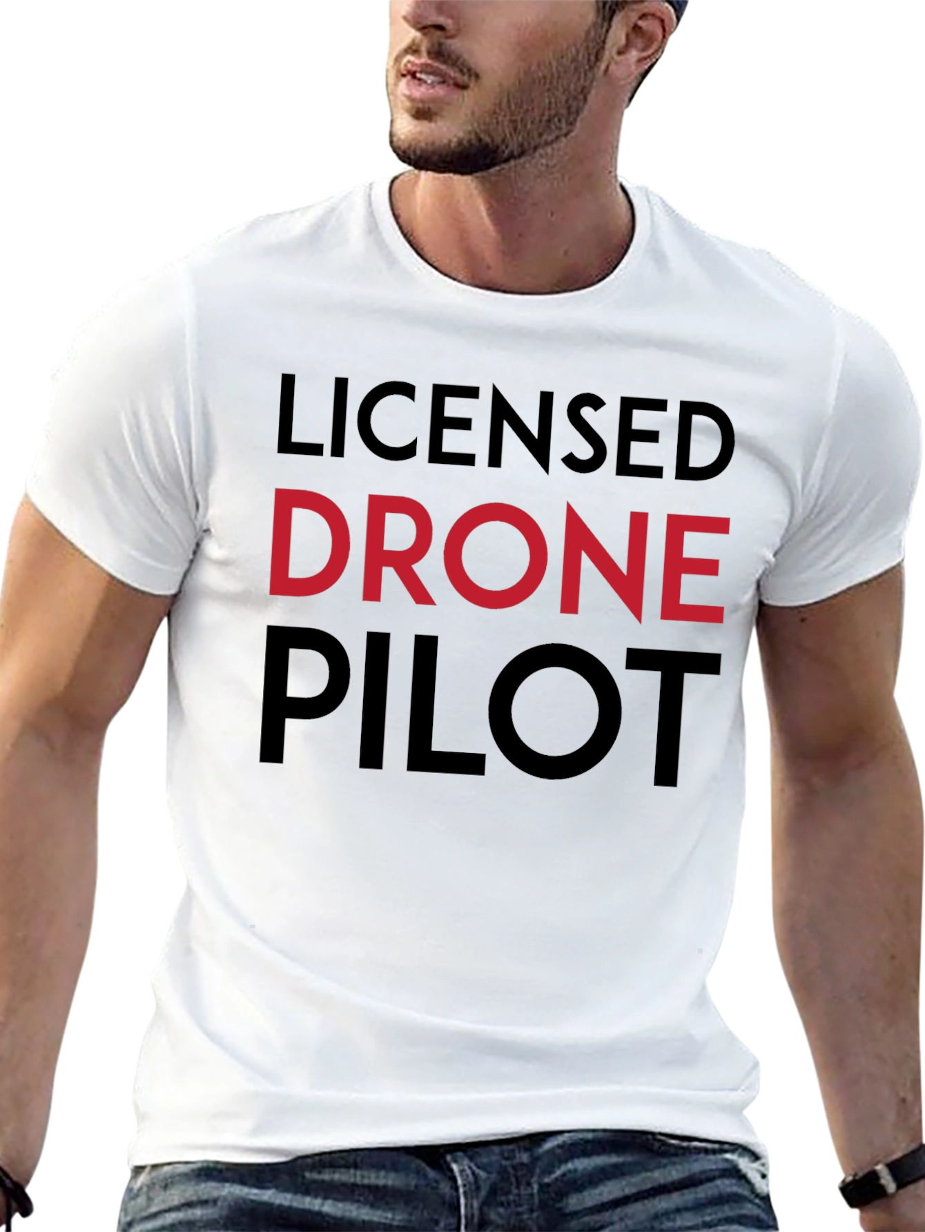 Licensed Drone Pilot Graphic T-Shirt