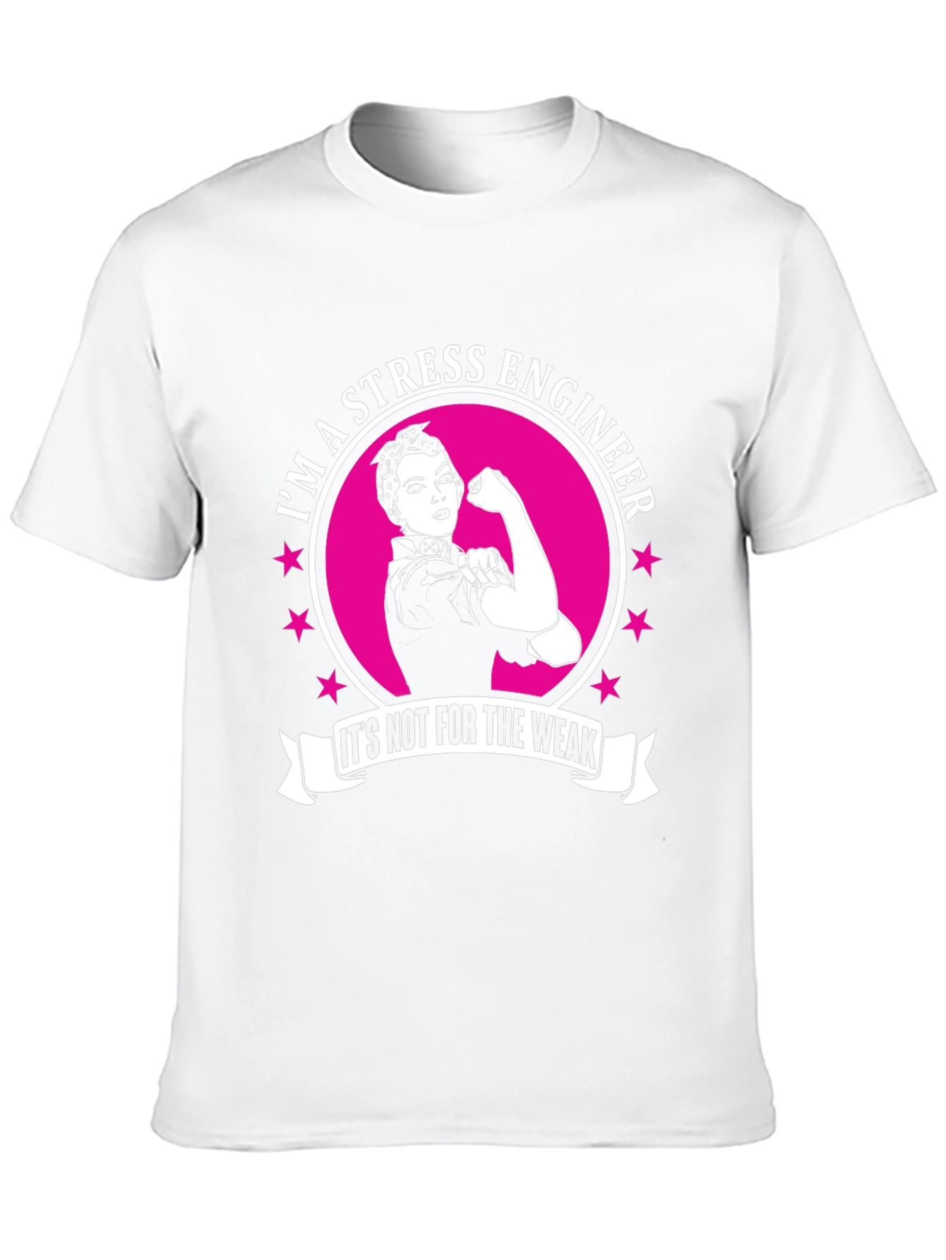 Stress Engineer T-Shirt - Strong Woman Design