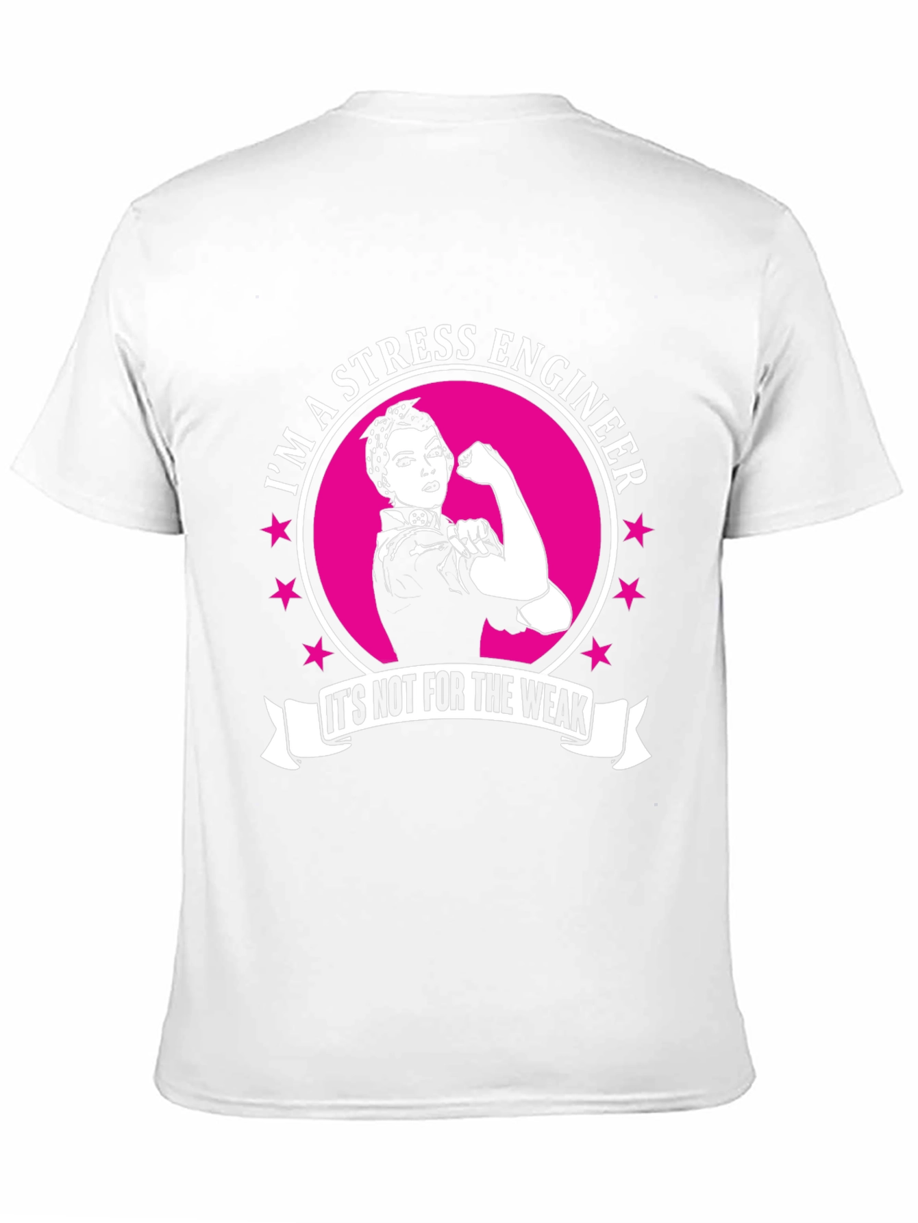 Stress Engineer T-Shirt - Strong Woman Design