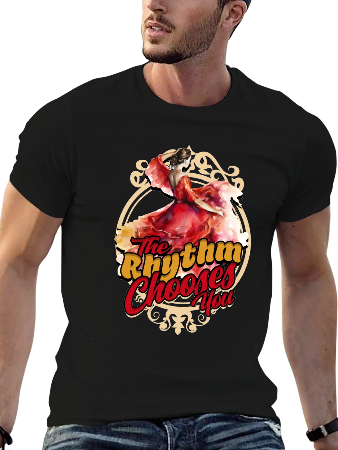 The Rhythm Chooses You Graphic Tee