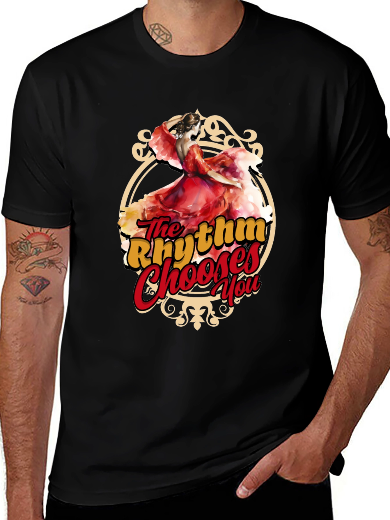 The Rhythm Chooses You Graphic Tee