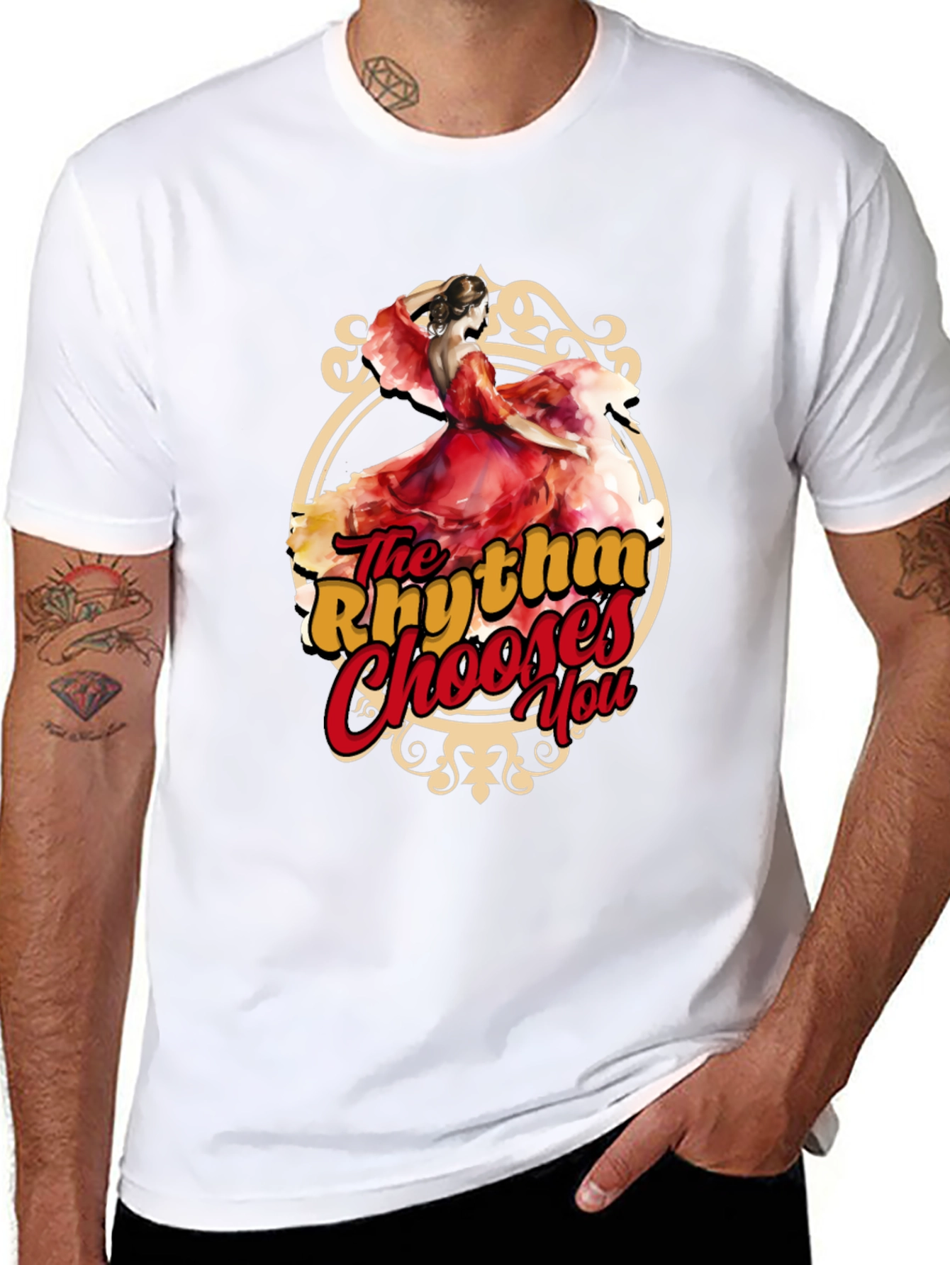The Rhythm Chooses You Graphic Tee