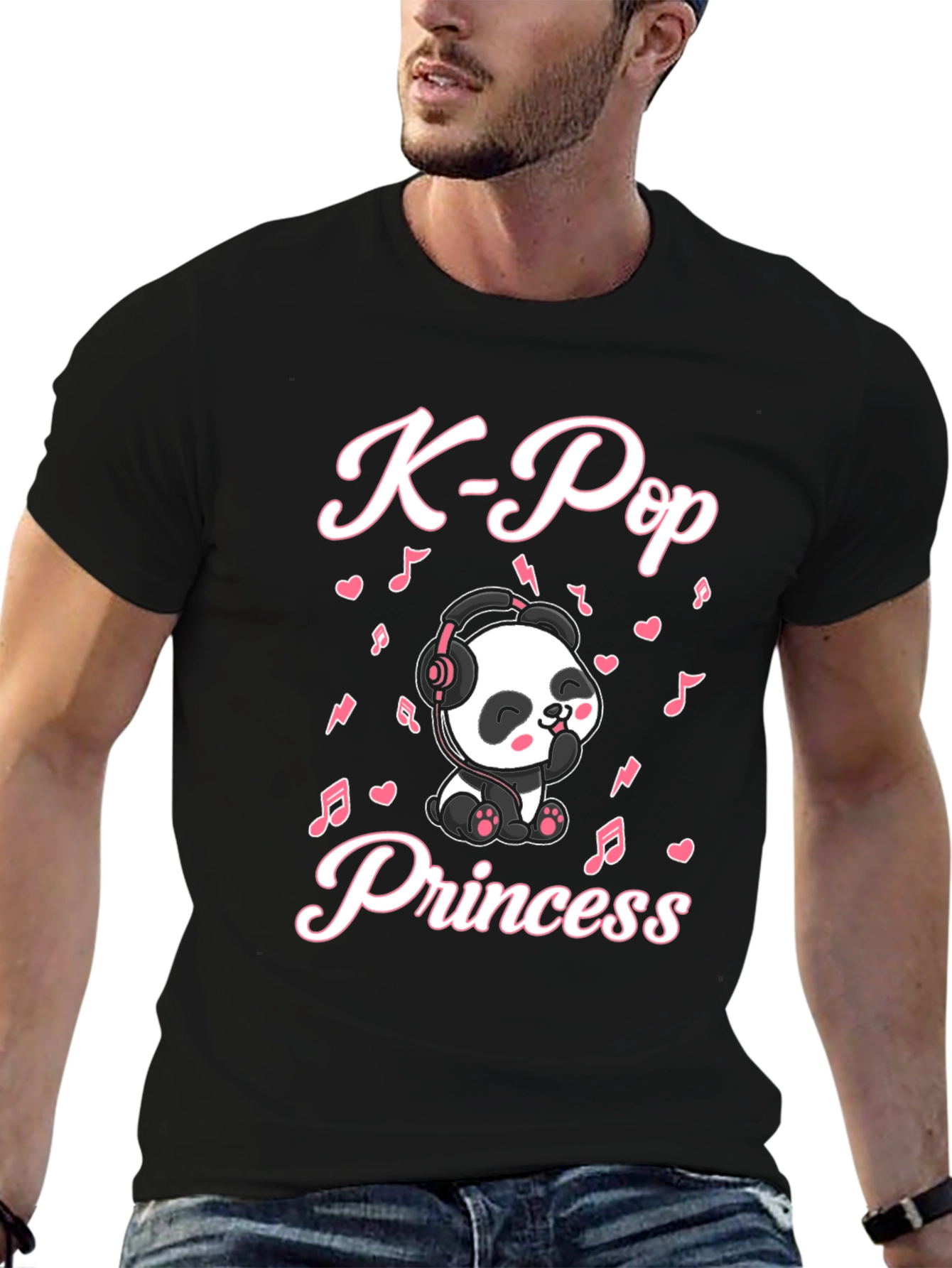 K-Pop Princess Panda T-Shirt