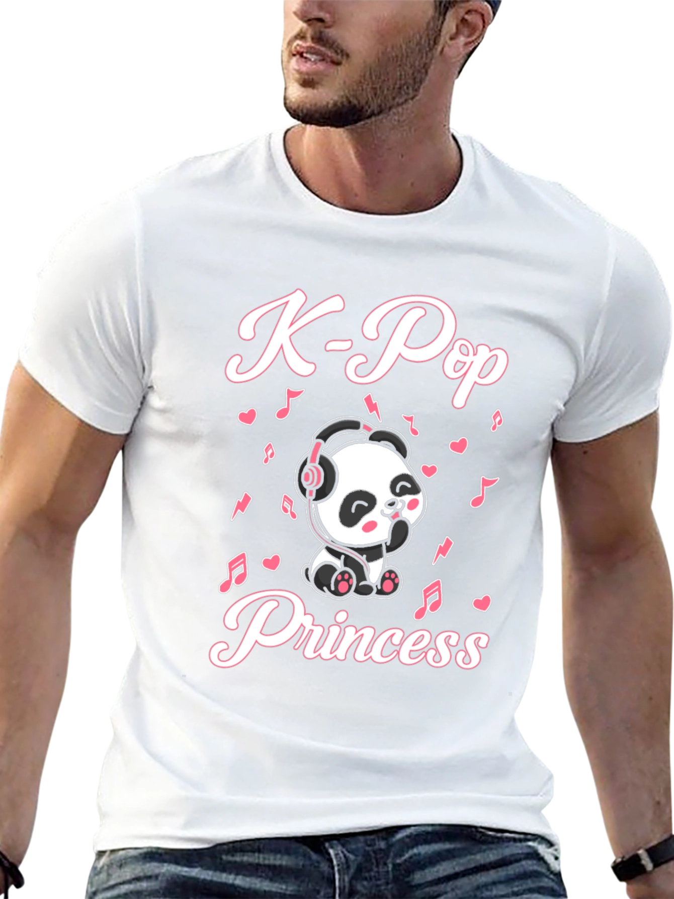 K-Pop Princess Panda T-Shirt