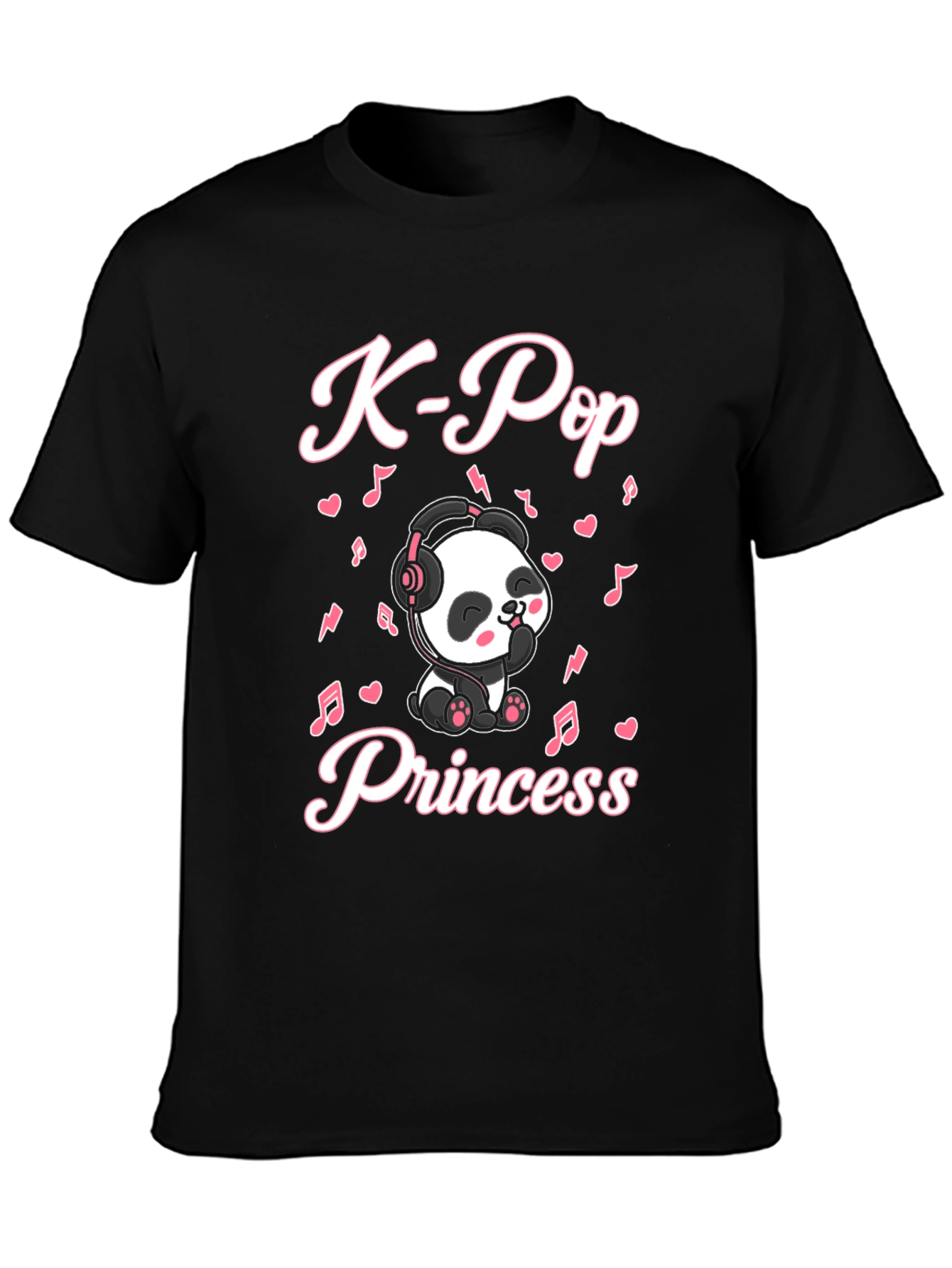 K-Pop Princess Panda T-Shirt