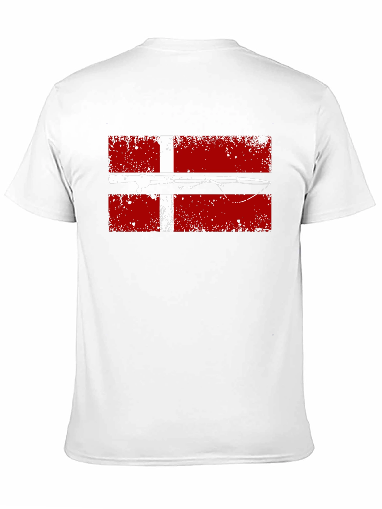 Denmark Fishing Flag T-Shirt