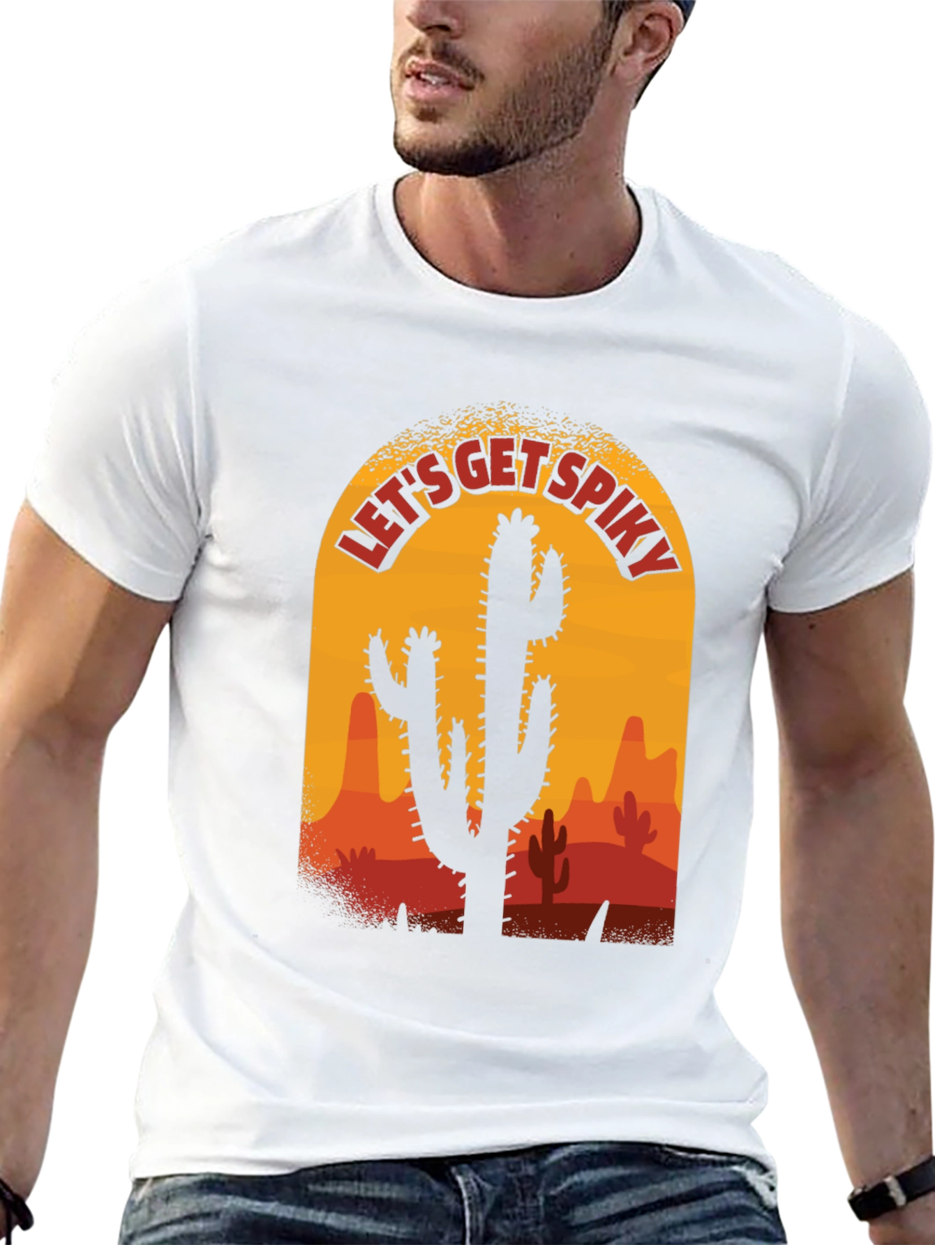 Lets Get Spiky Cactus T-Shirt