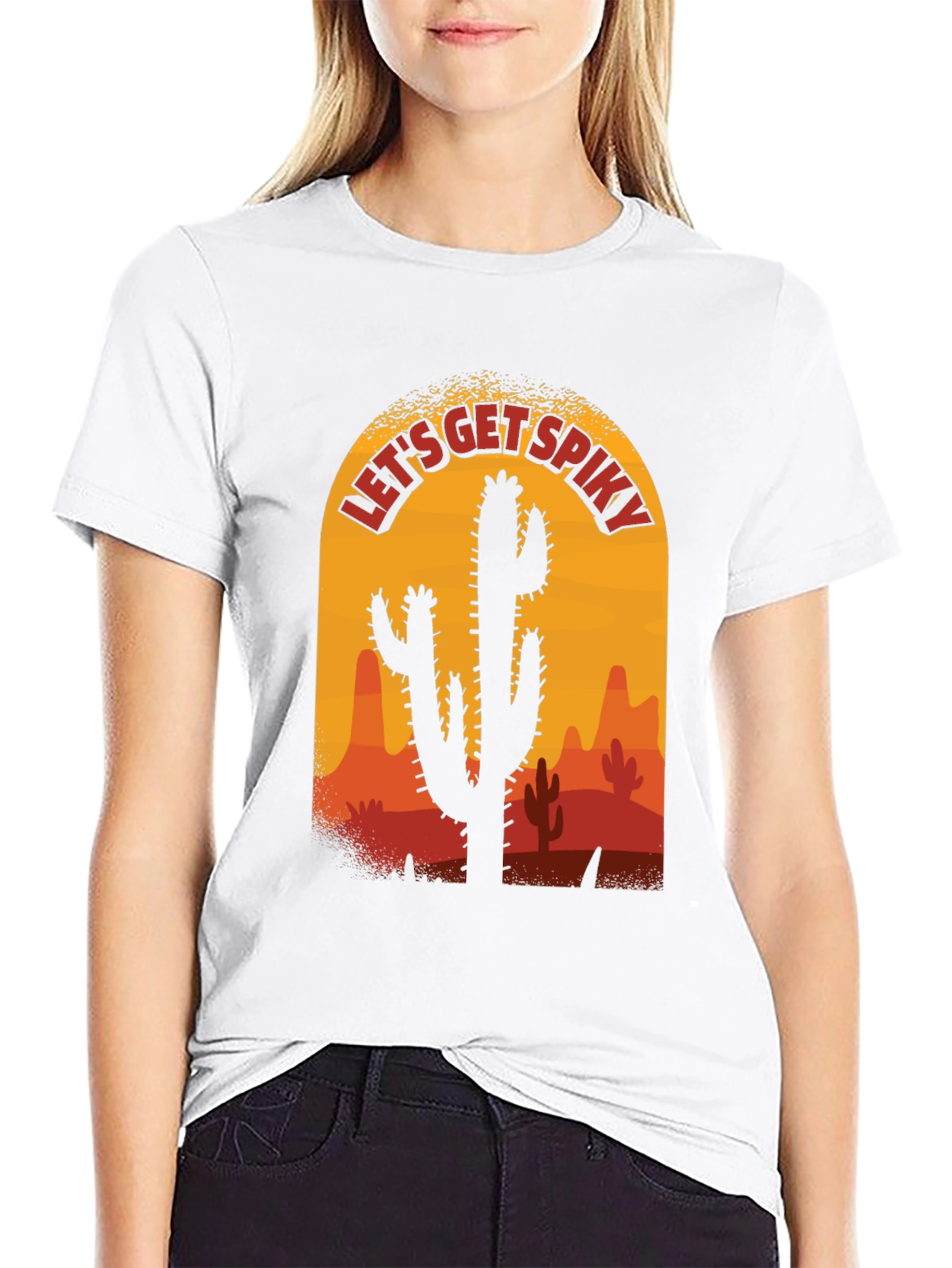 Lets Get Spiky Cactus T-Shirt