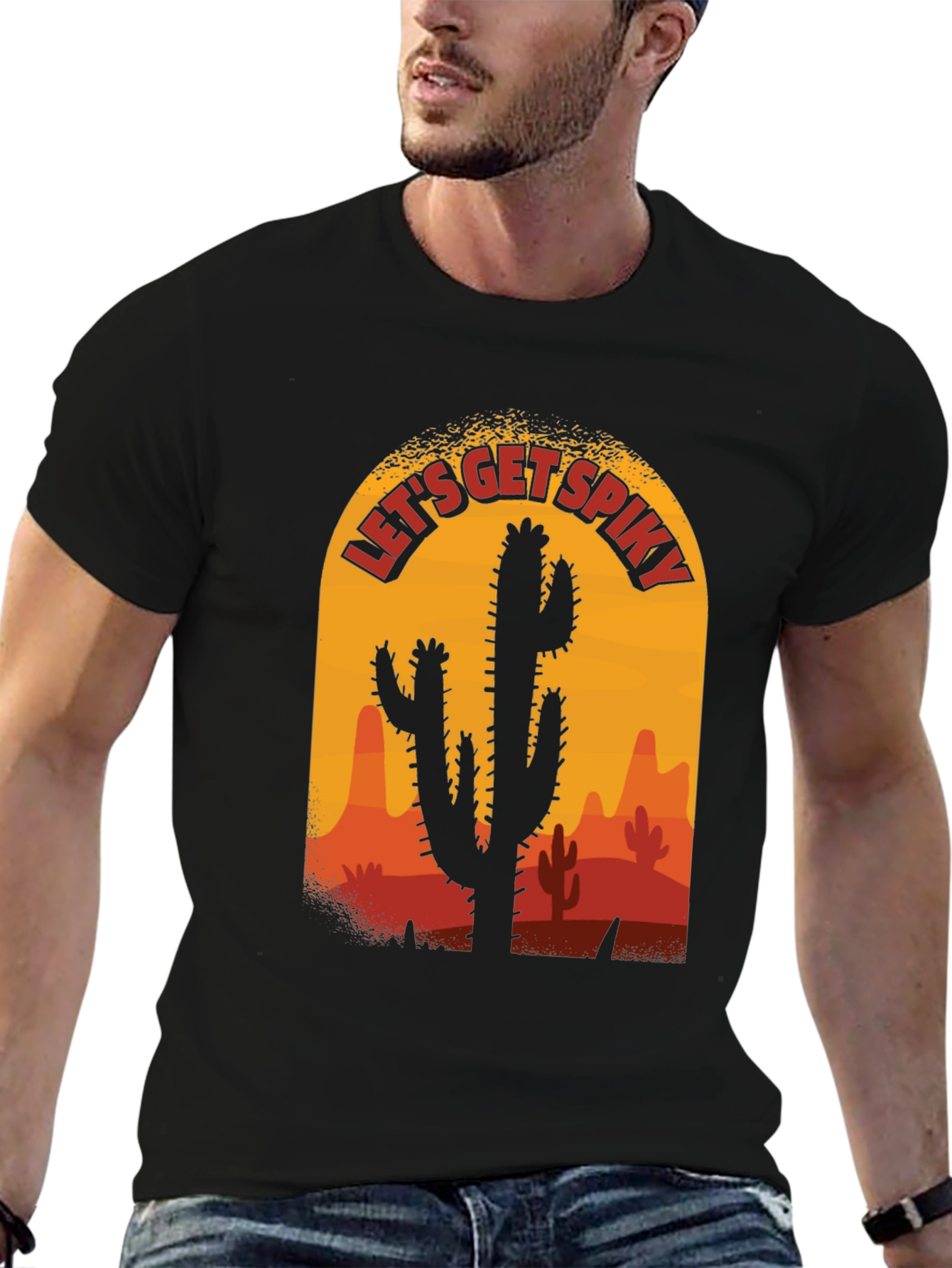 Lets Get Spiky Cactus T-Shirt