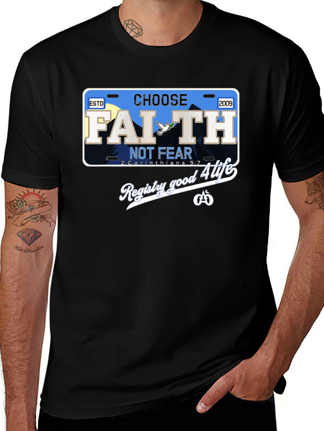 Choose Faith Not Fear T-Shirt