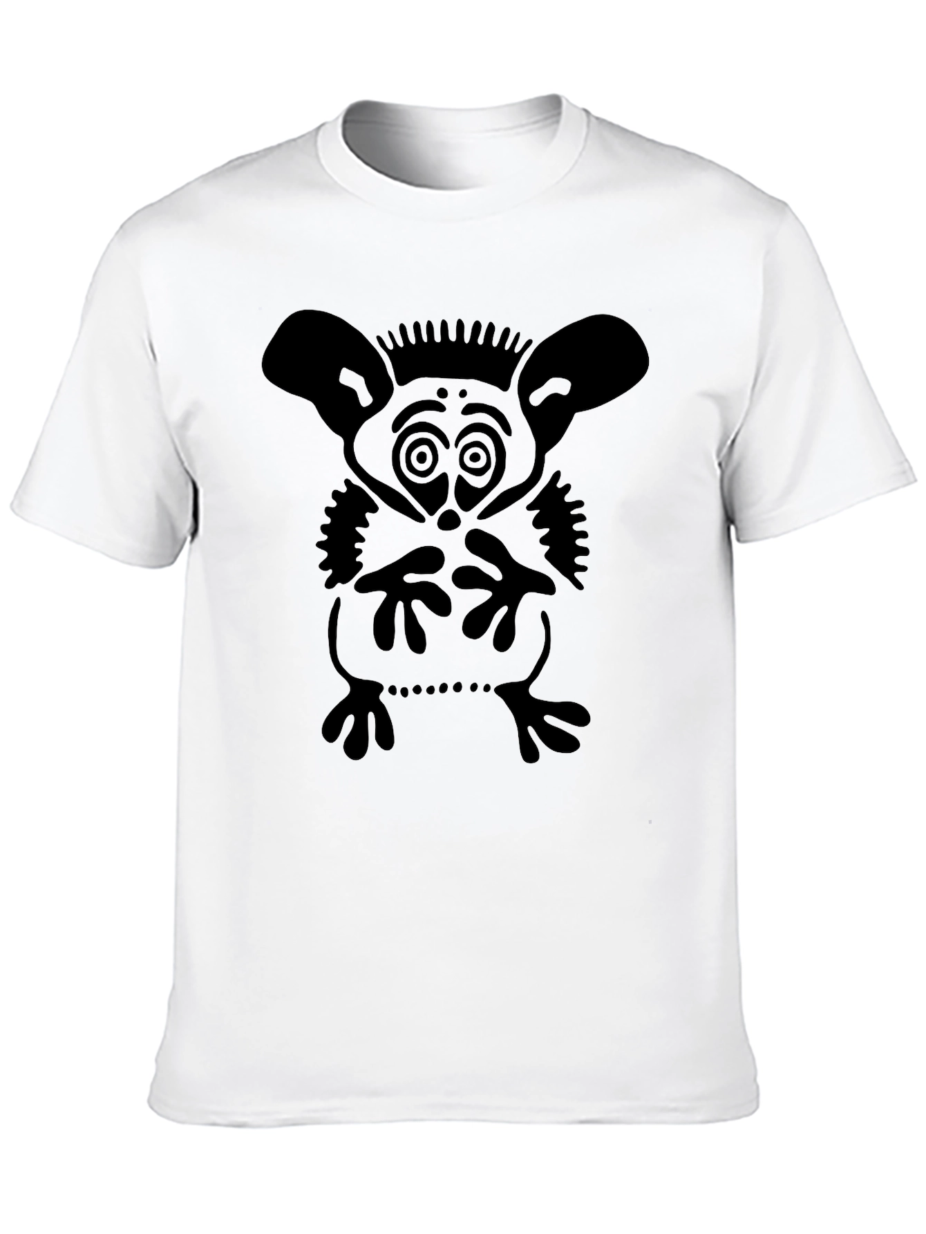Unique Graphic Tee - Abstract Creature Design