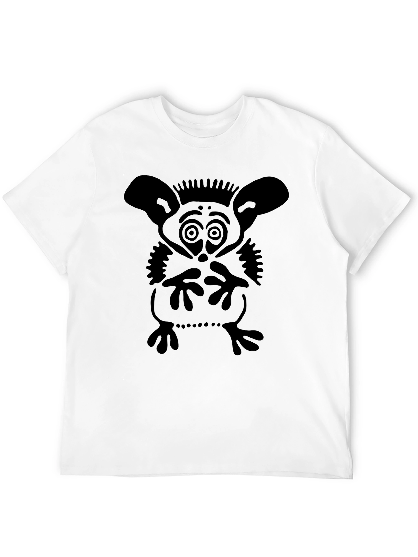 Unique Graphic Tee - Abstract Creature Design