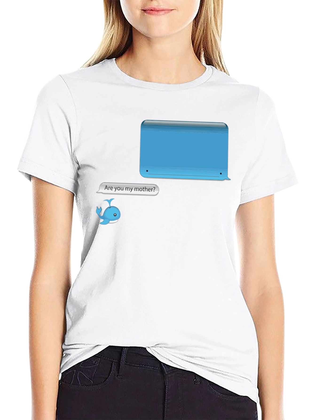 Humorous Are You My Mother? Whale T-Shirt