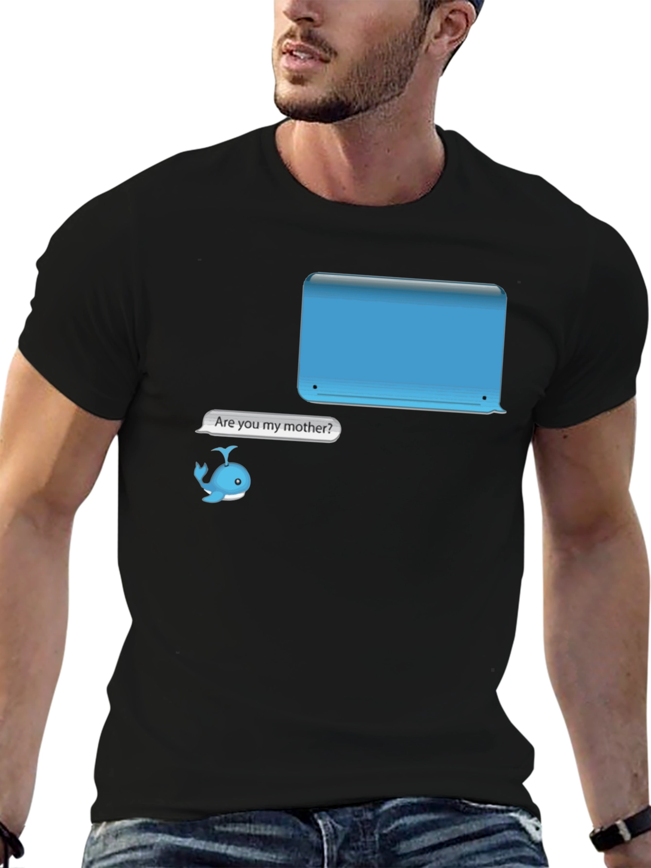 Humorous Are You My Mother? Whale T-Shirt