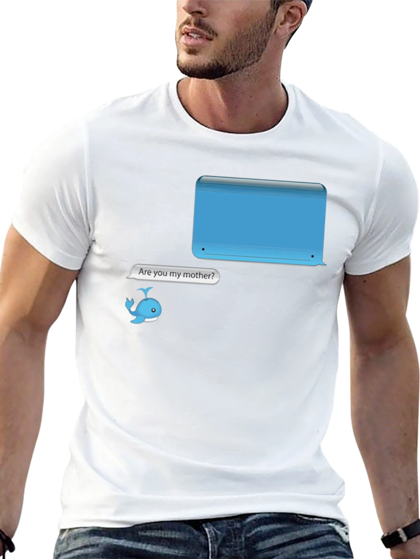 Humorous Are You My Mother? Whale T-Shirt