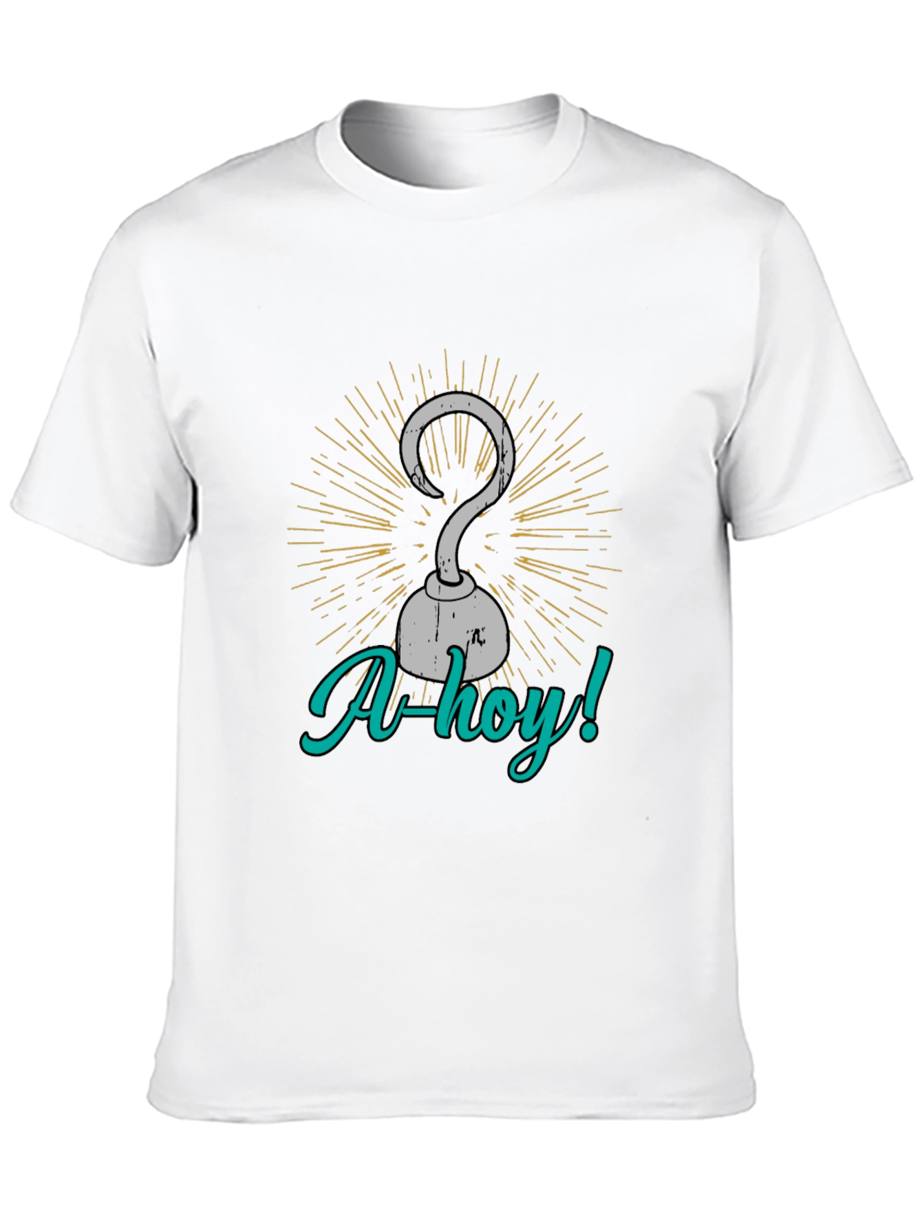 Pirate Hook Graphic Tee - Ahoy! T-Shirt
