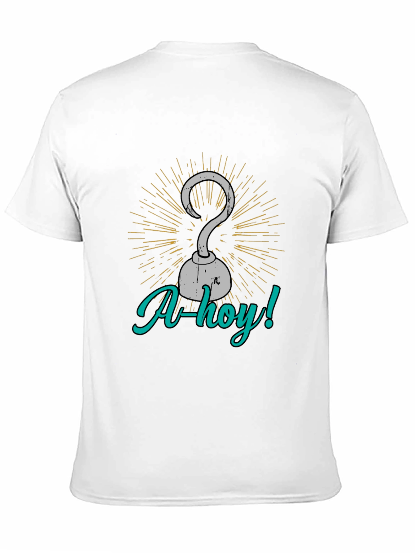 Pirate Hook Graphic Tee - Ahoy! T-Shirt