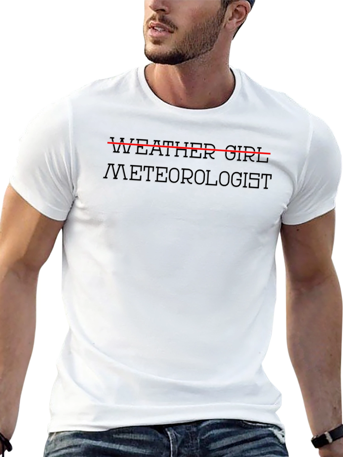 Weather Girl Meteorologist Tee
