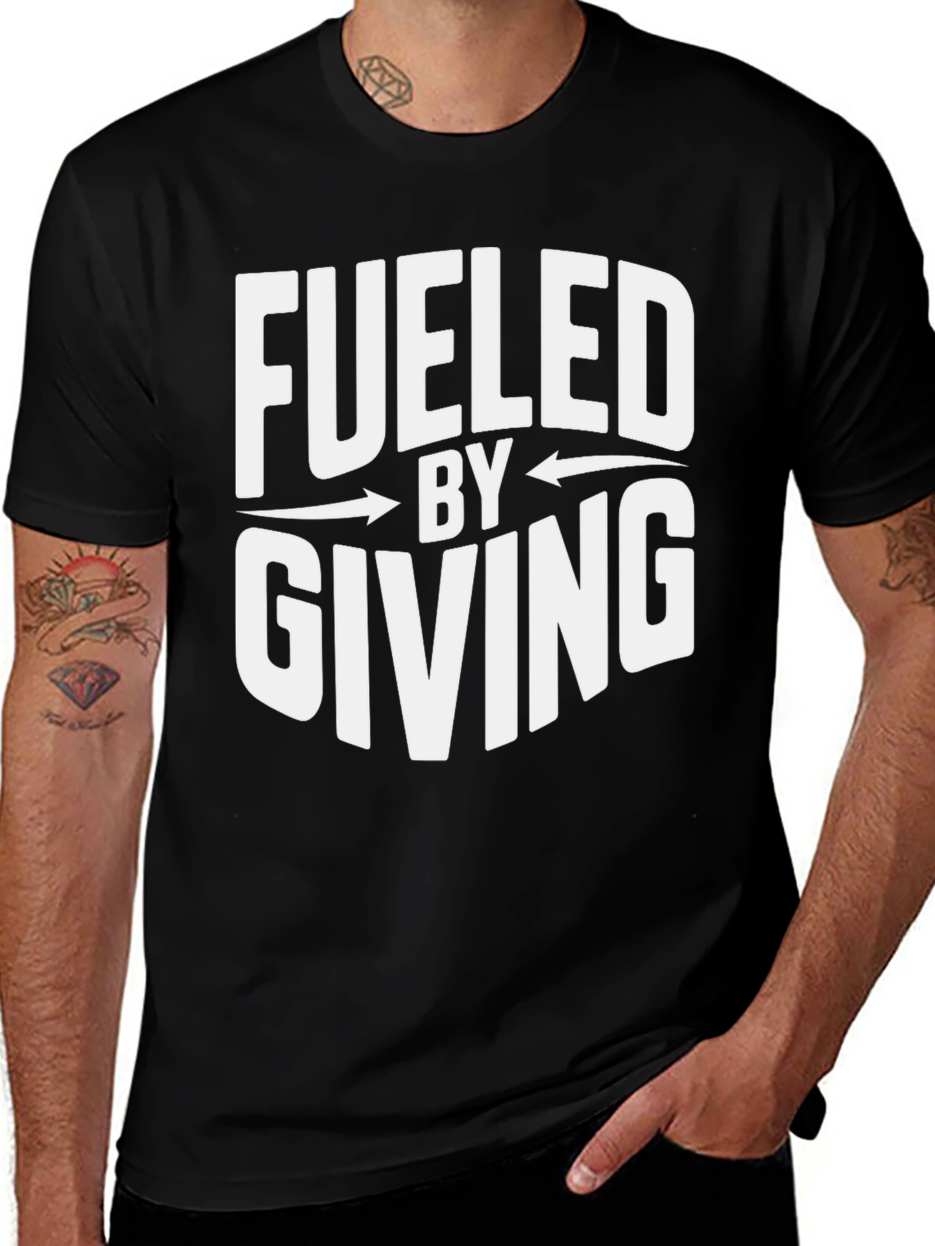 Fueled By Giving Graphic Tee