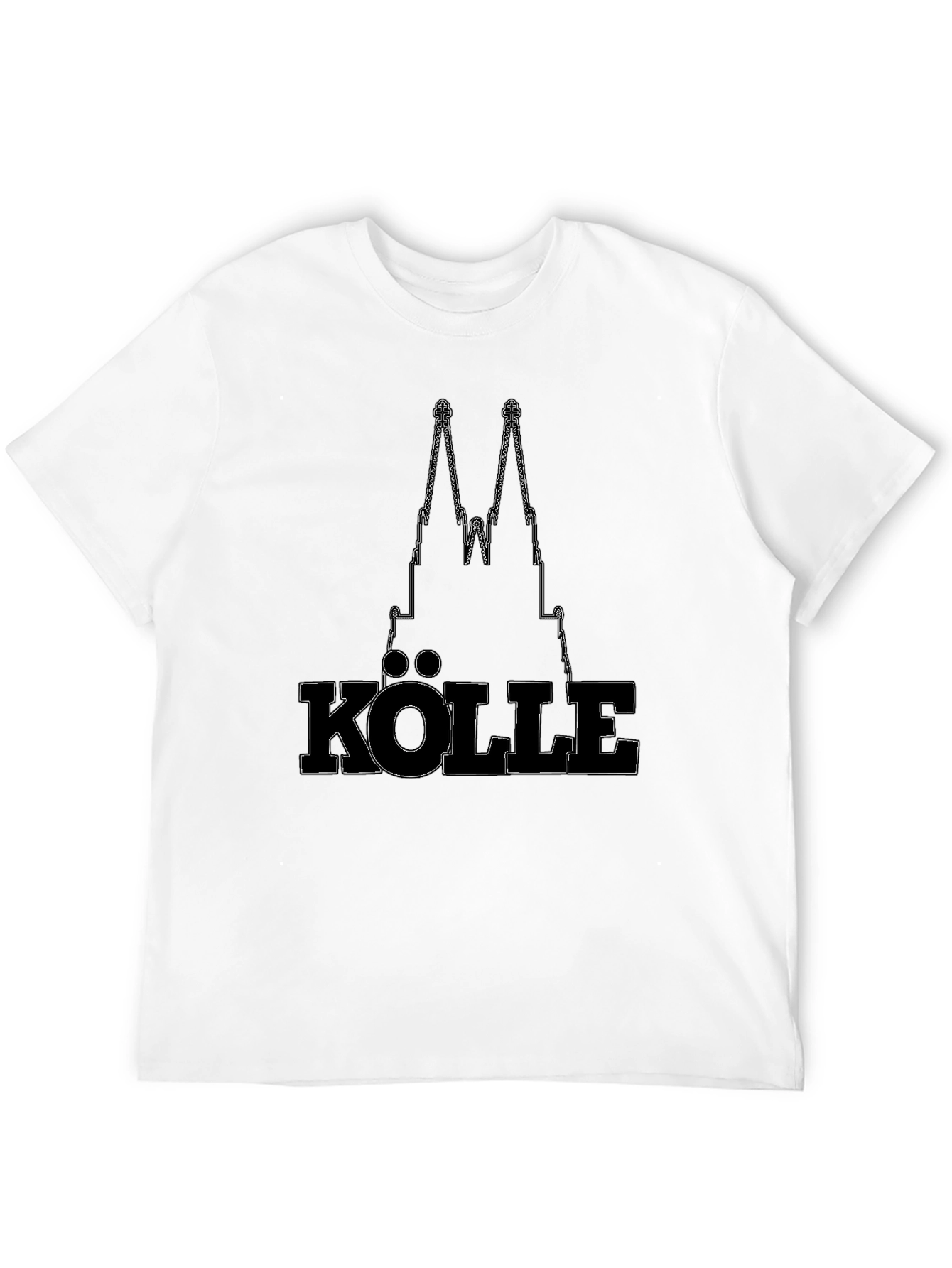Köln Cathedral T-Shirt - Black