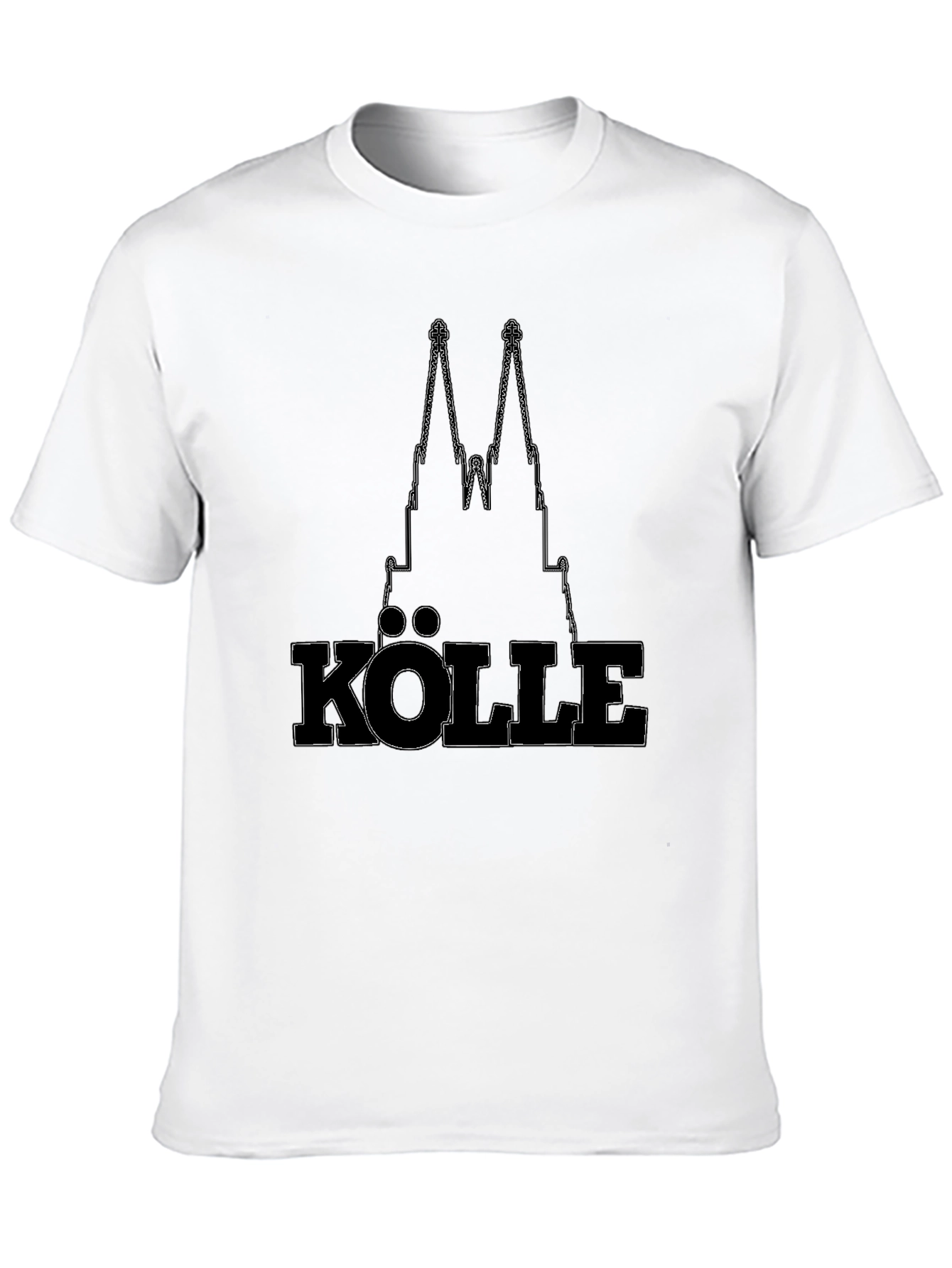 Köln Cathedral T-Shirt - Black