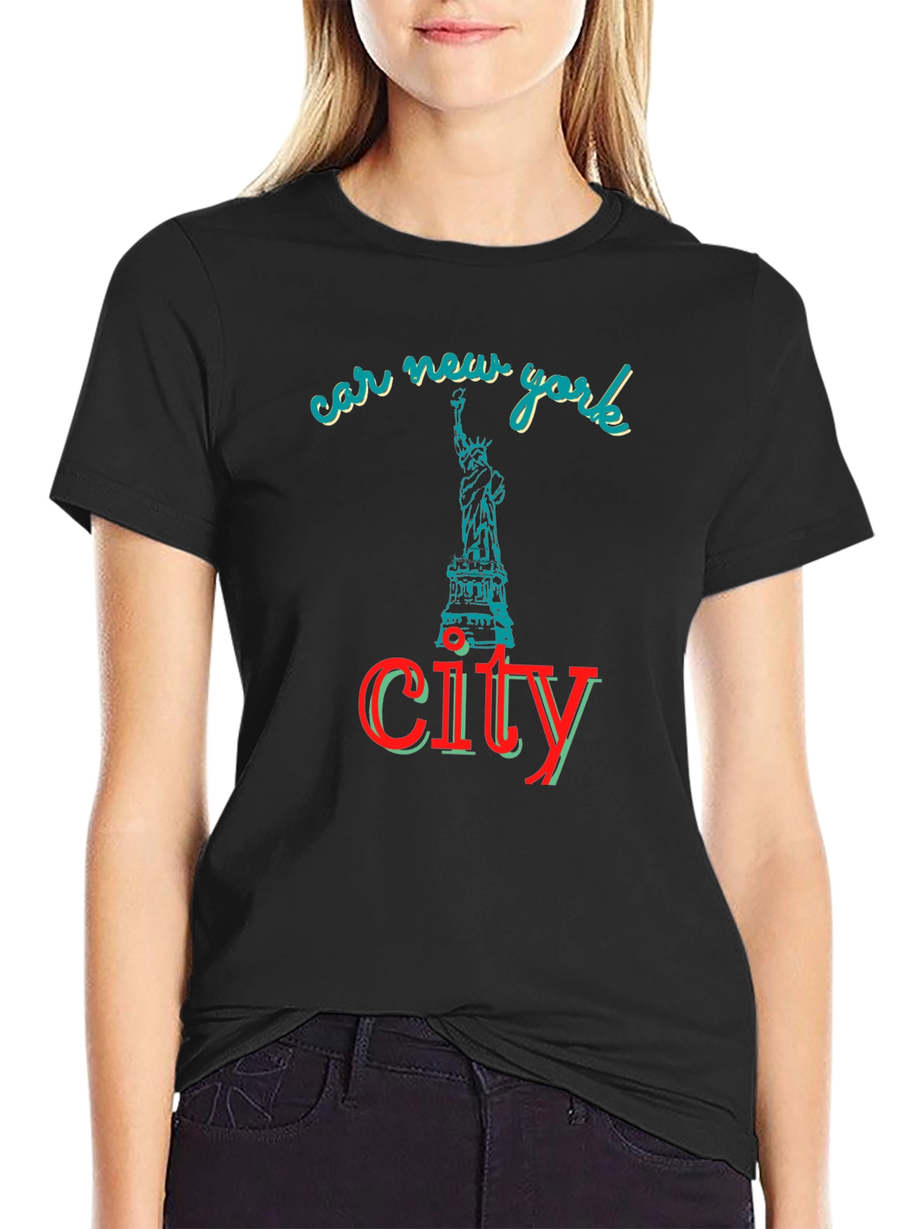New York City Statue of Liberty Graphic Tee
