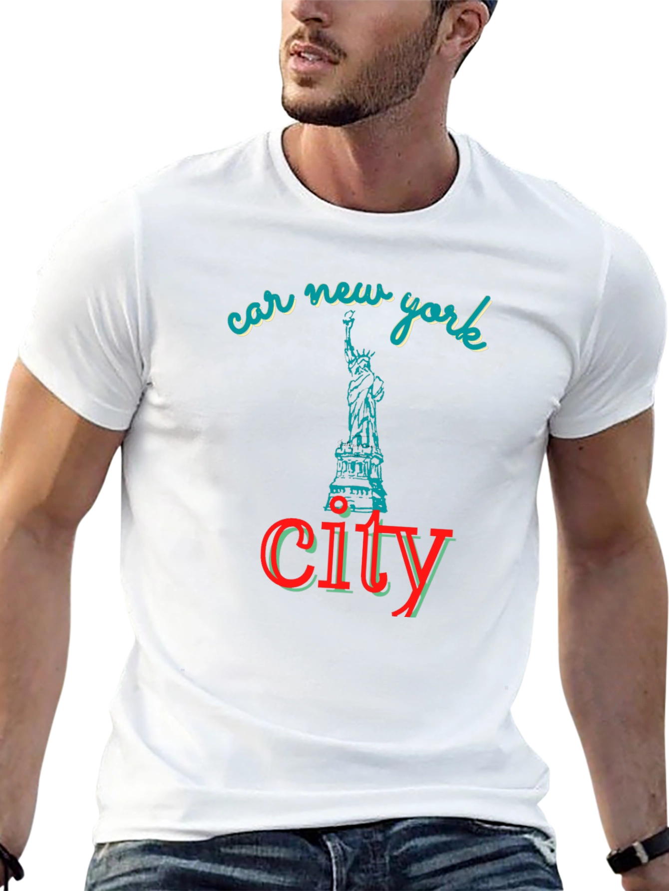 New York City Statue of Liberty Graphic Tee