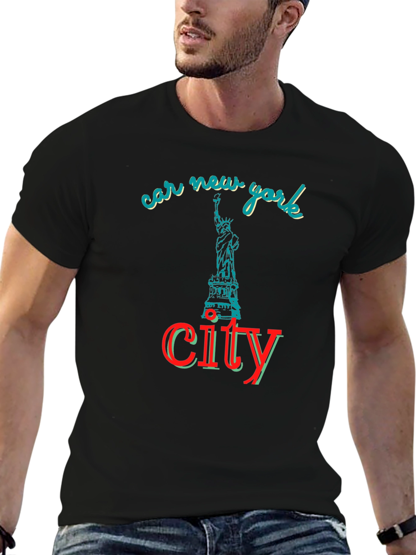 New York City Statue of Liberty Graphic Tee