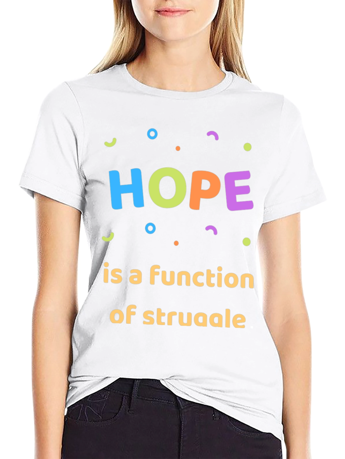 Hope is a Function of Struggle Graphic Tee