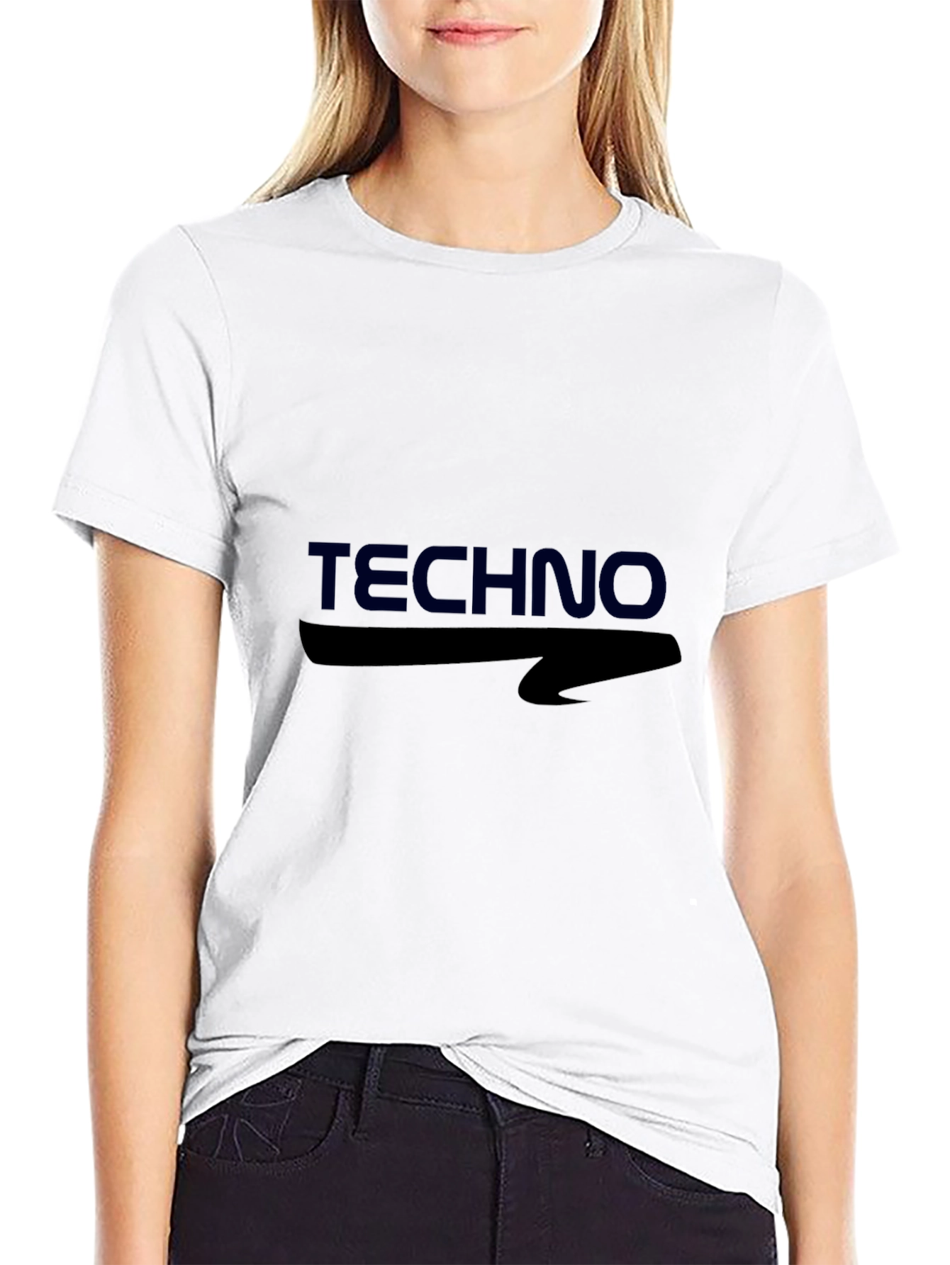 Techno Graphic Tee - Stylish Comfort
