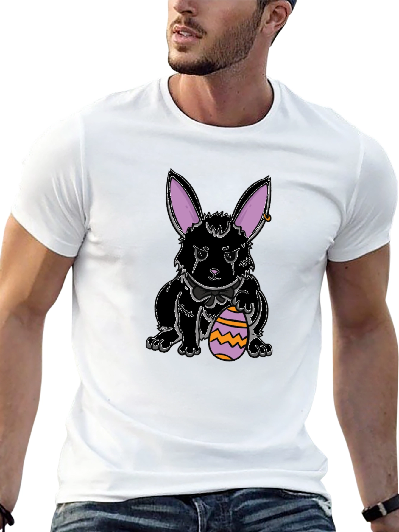 Grumpy Easter Bunny T-Shirt - Funny Holiday Tee