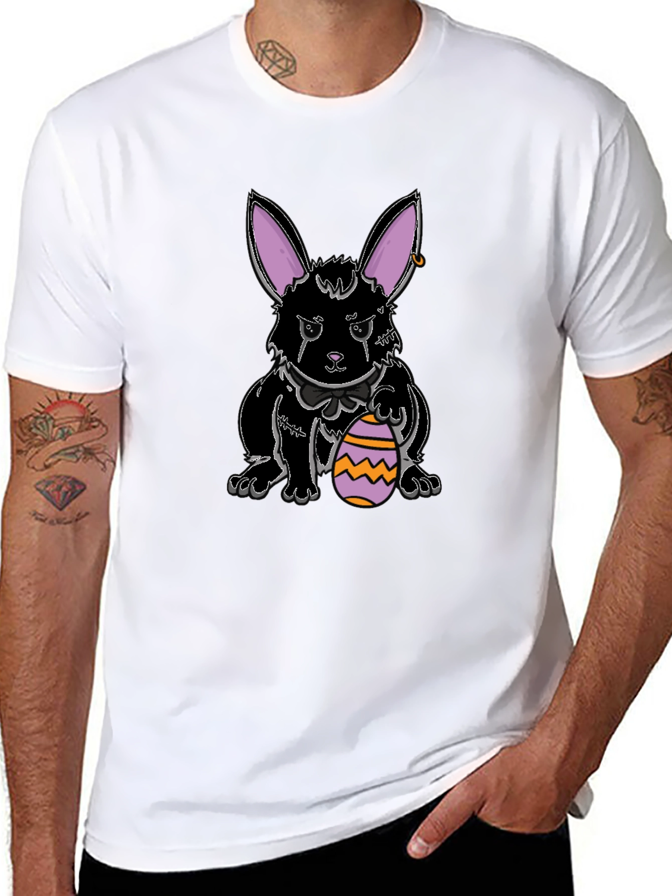 Grumpy Easter Bunny T-Shirt - Funny Holiday Tee