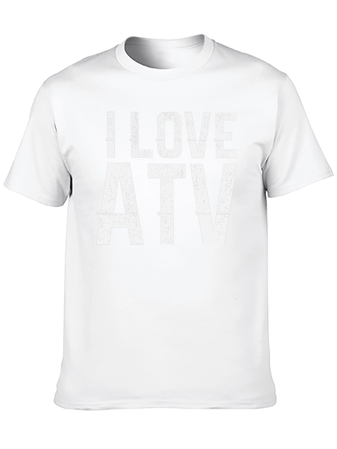 I Love ATV Graphic T-Shirt