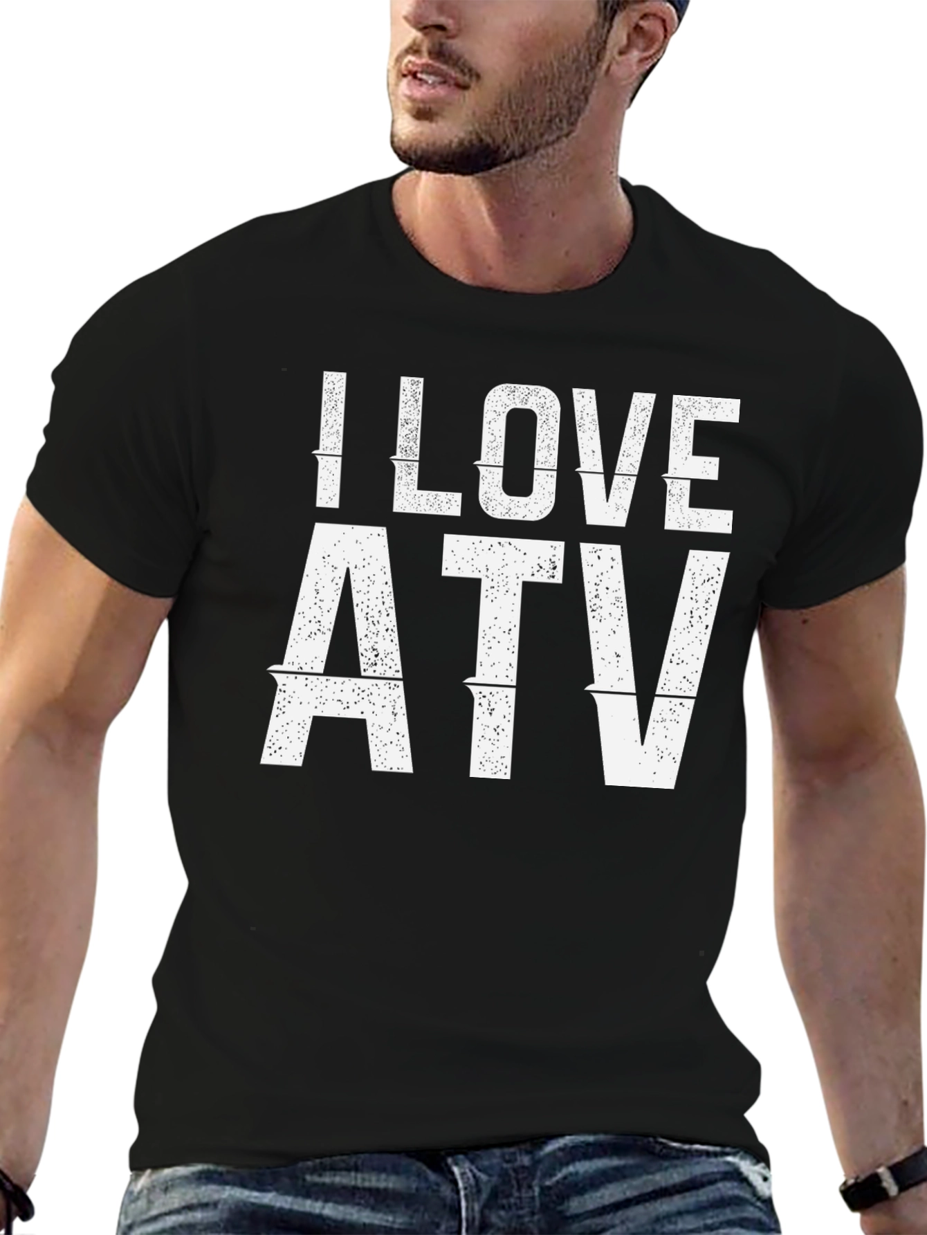 I Love ATV Graphic T-Shirt
