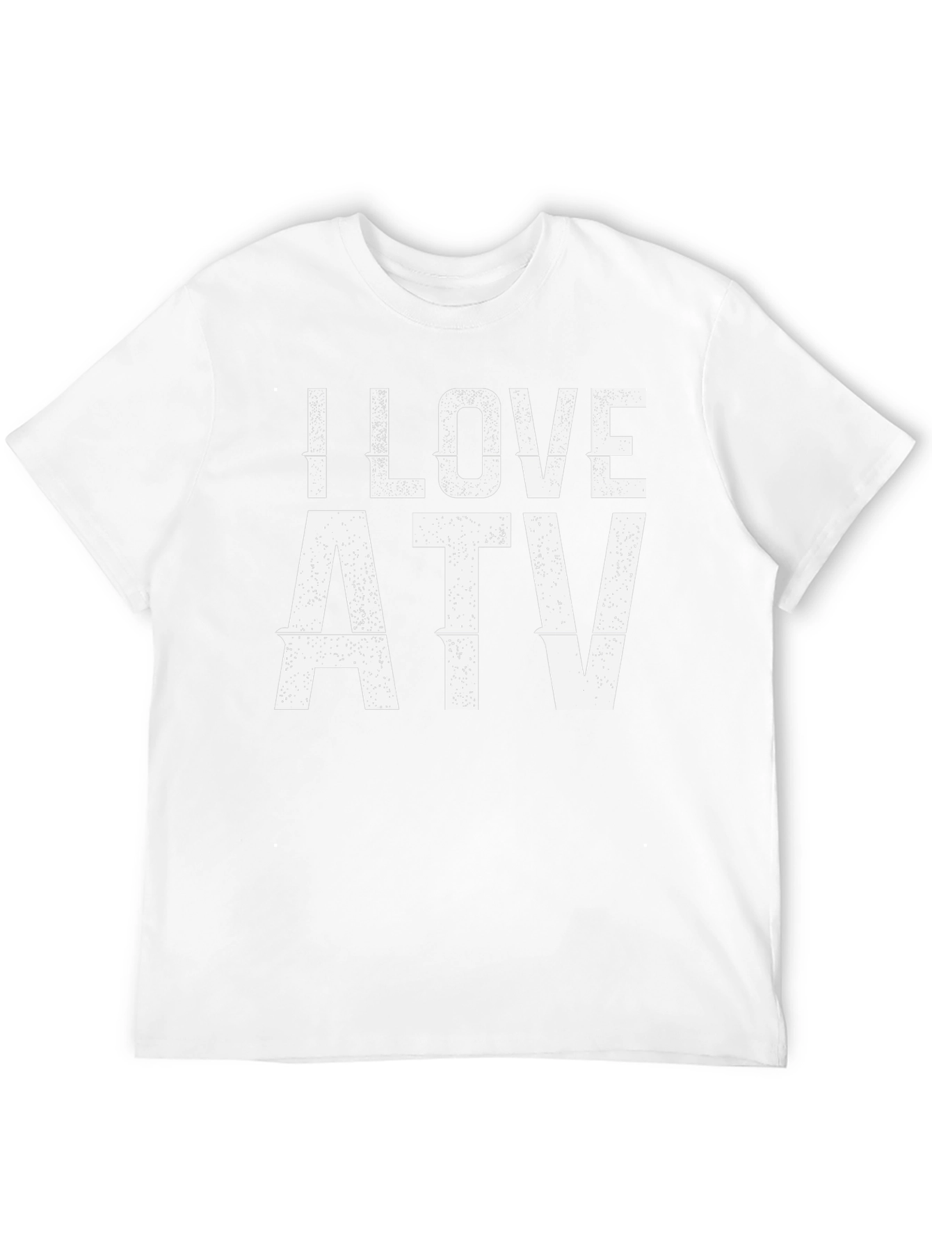 I Love ATV Graphic T-Shirt