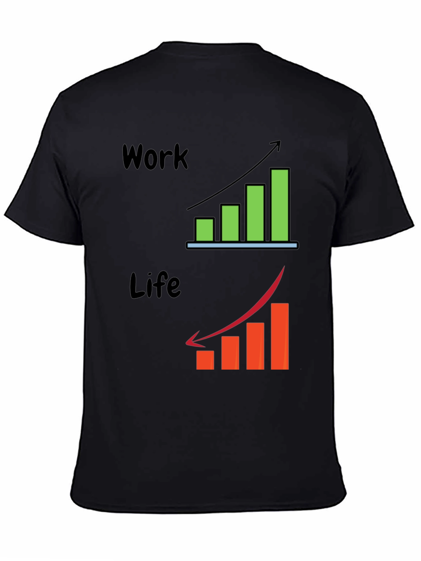 Work Life Balance Graphic T-Shirt