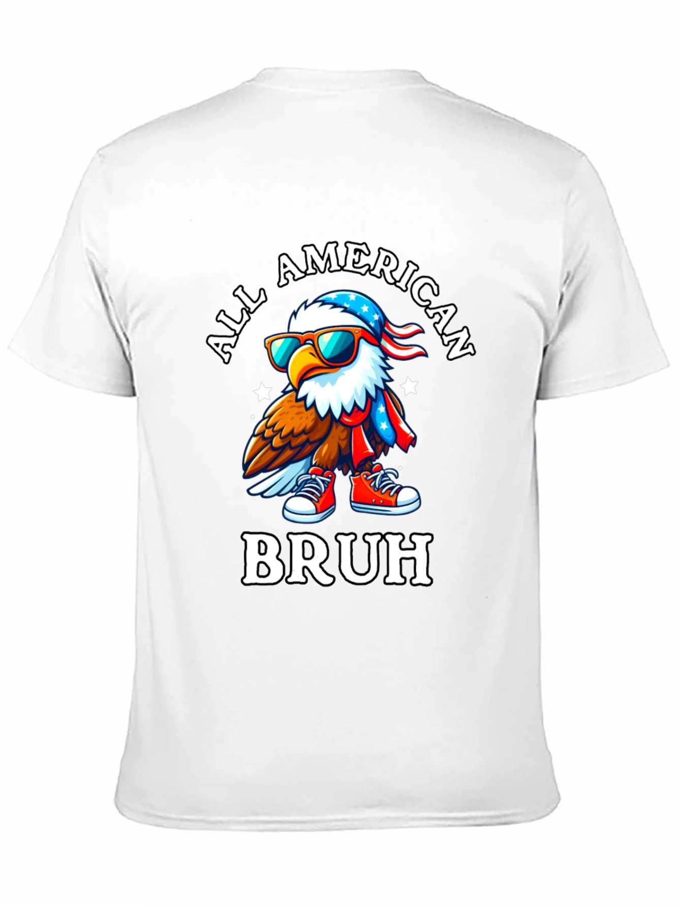 All American Bruh Graphic T-Shirt