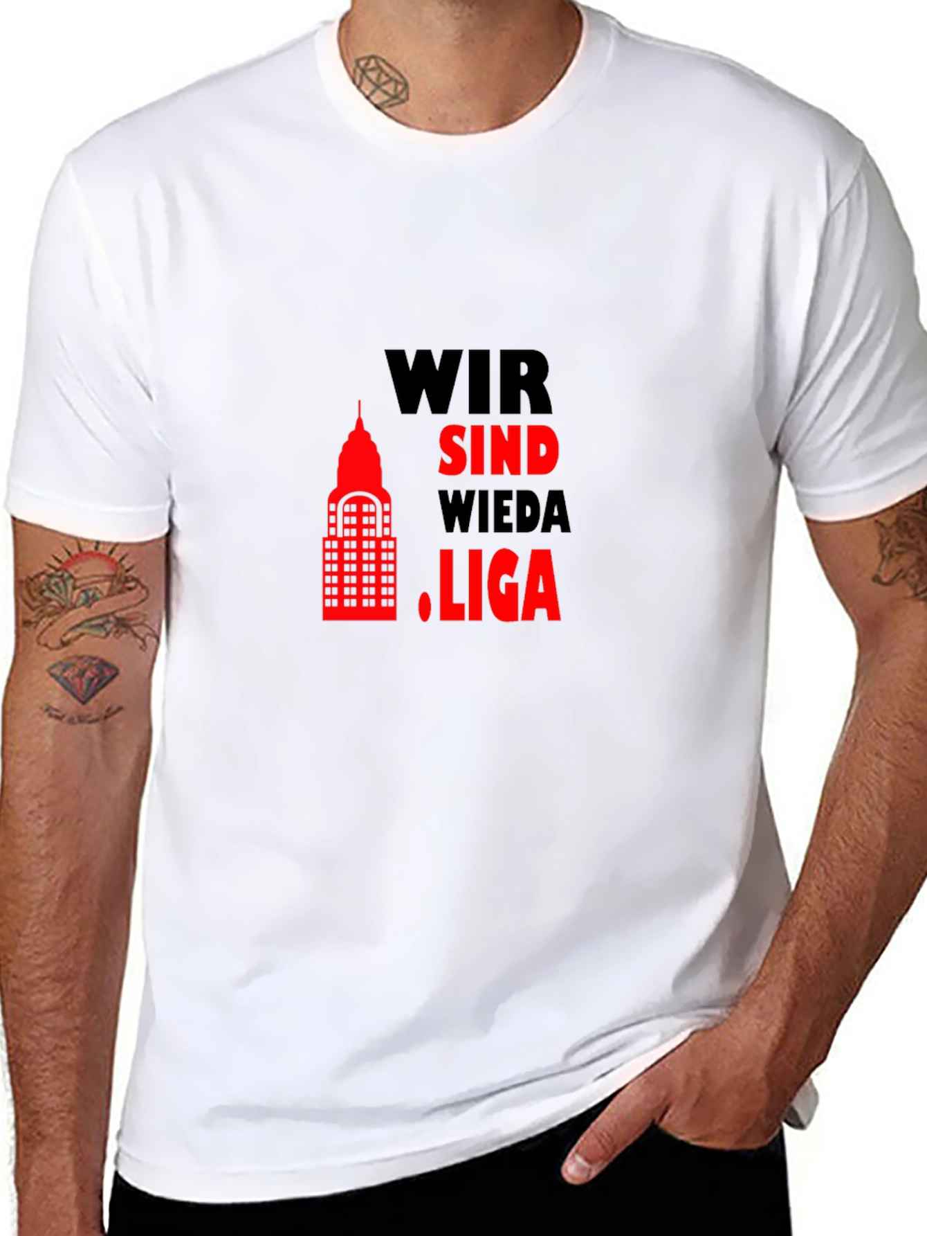 Wir Sind Wiede Liga Graphic Tee