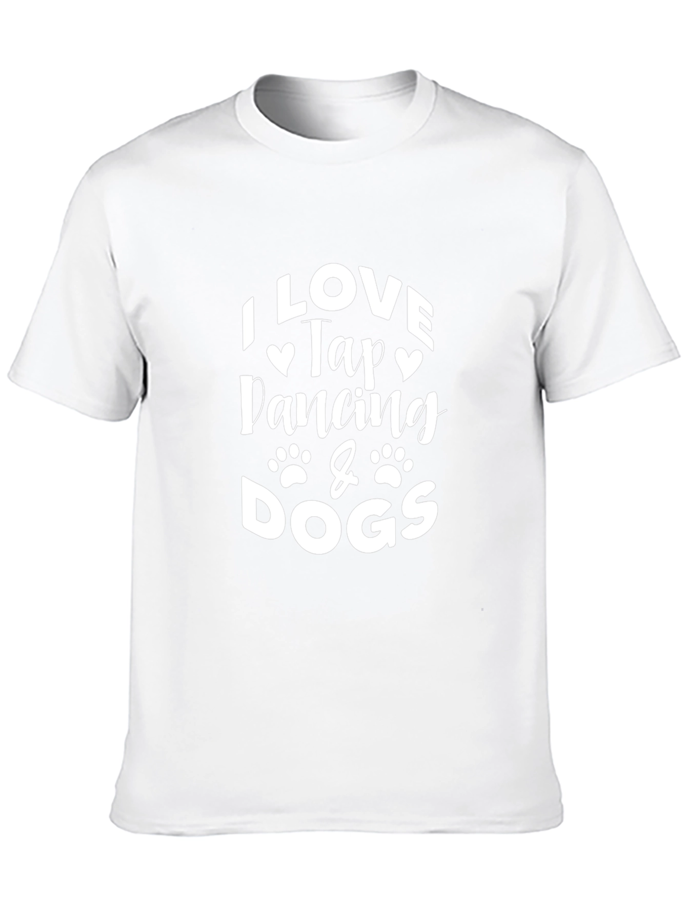 I Love Tap Dancing & Dogs Graphic T-Shirt