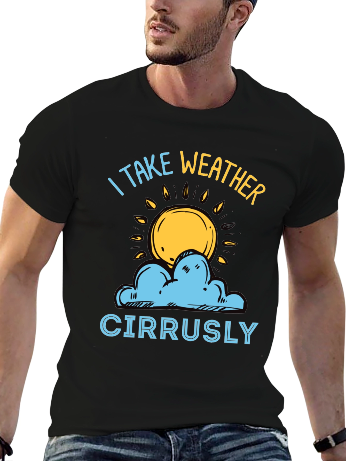 Weather Pun T-Shirt - I Take Weather Cirrusly