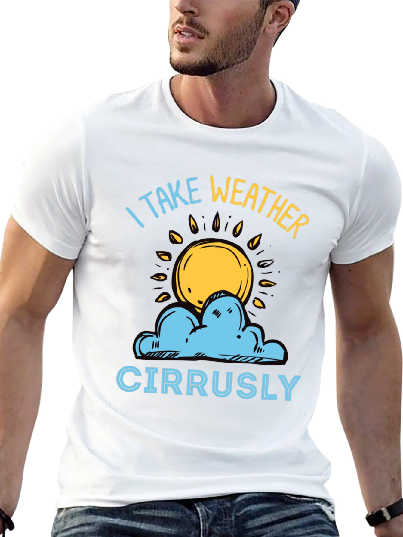 Weather Pun T-Shirt - I Take Weather Cirrusly