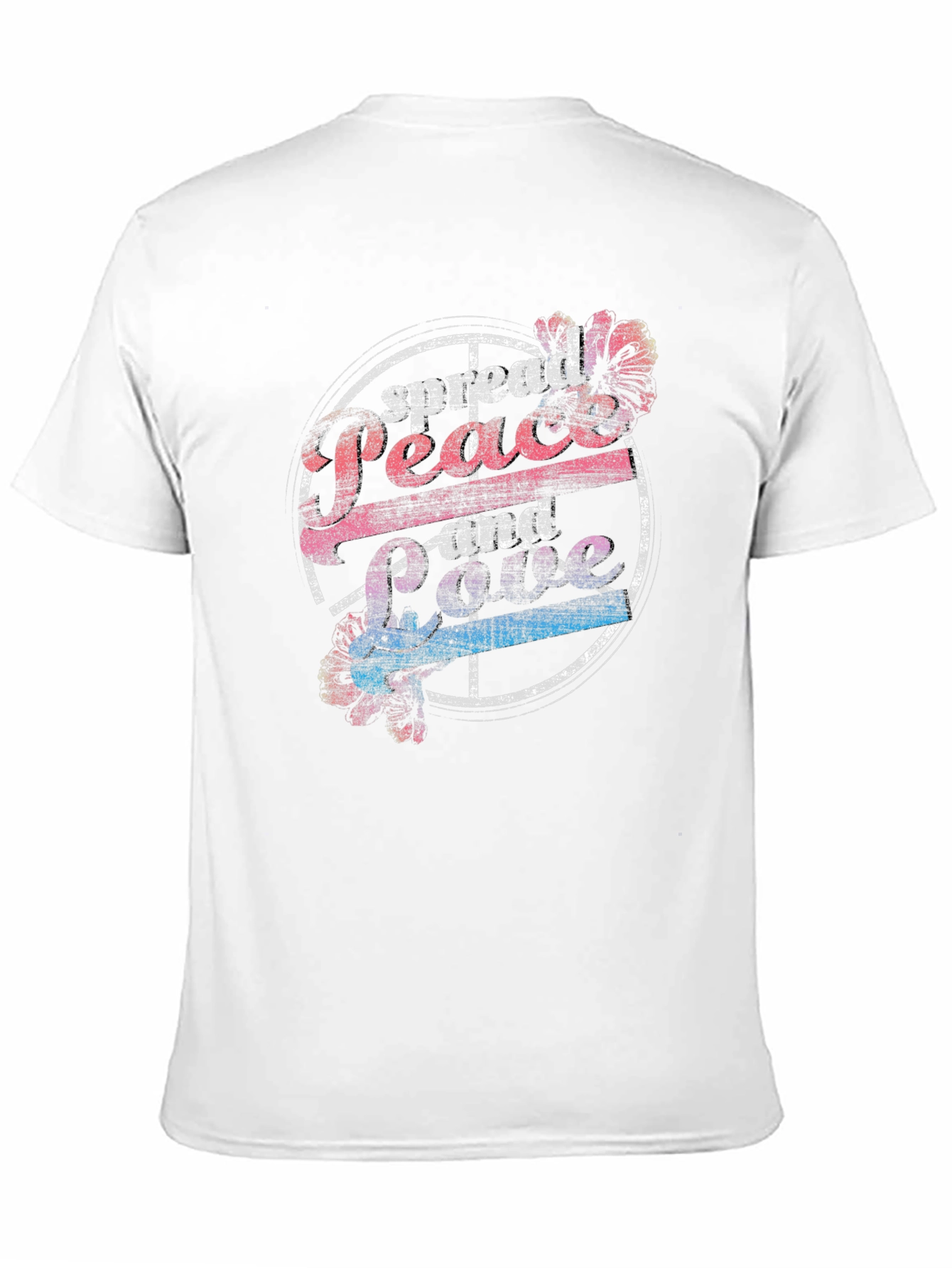 Peace and Love Graphic T-Shirt