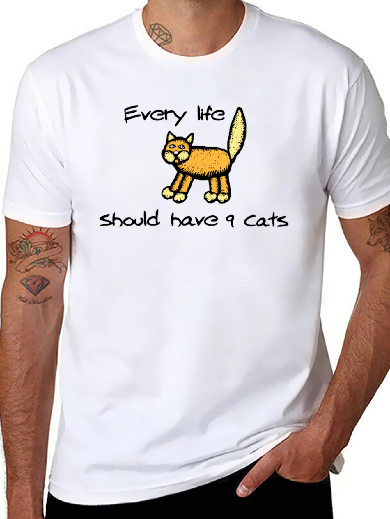 Every Life Should Have 9 Cats T-Shirt